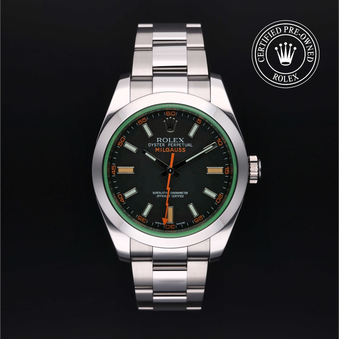 Rolex Certified Pre-Owned Milgauss Rolex Certified Pre-Owned Milgauss