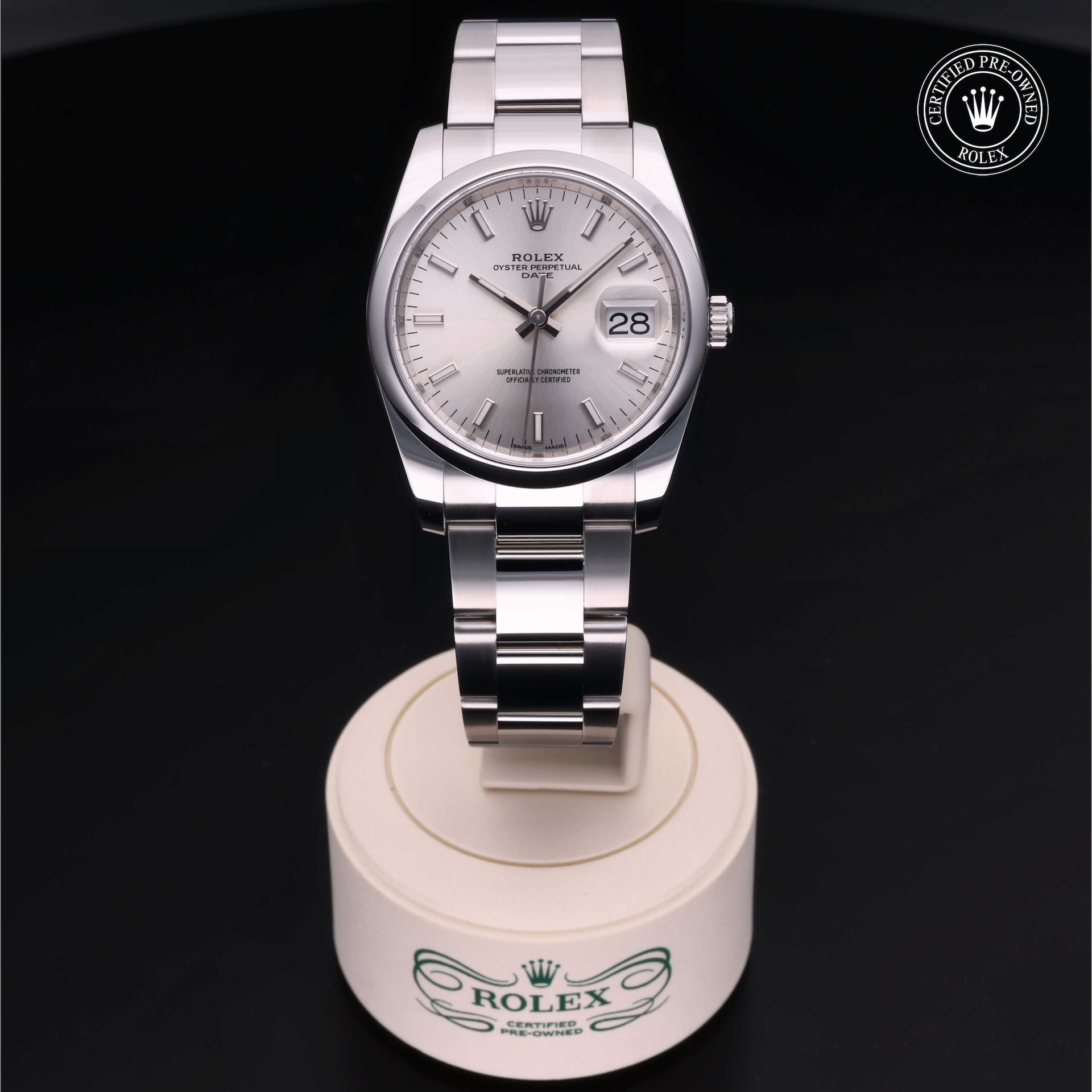Rolex Rolex Certified Pre-Owned Date 34