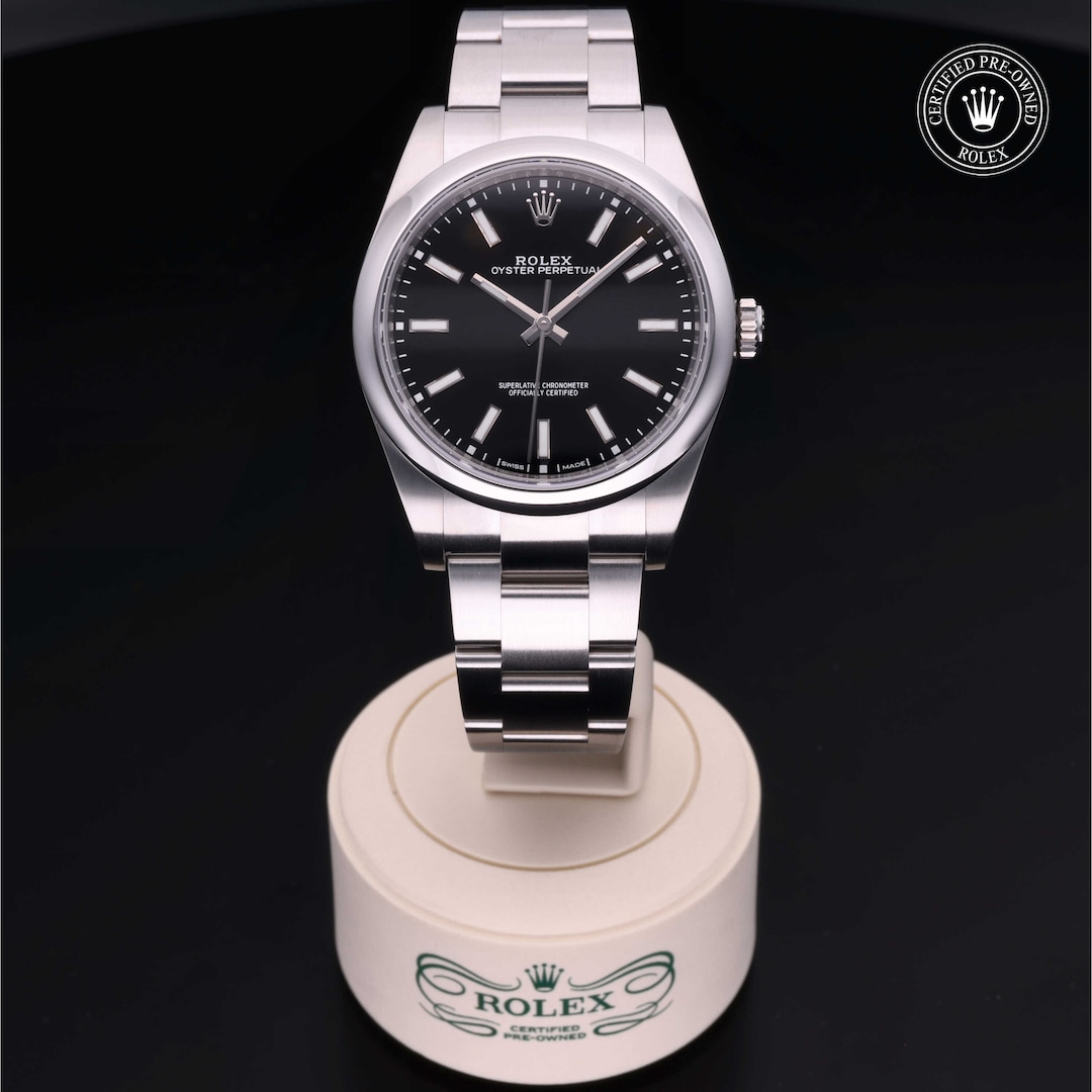 Rolex Rolex Certified Pre-Owned Oyster Perpetual 39 Rolex Rolex Certified Pre-Owned Oyster Perpetual 39