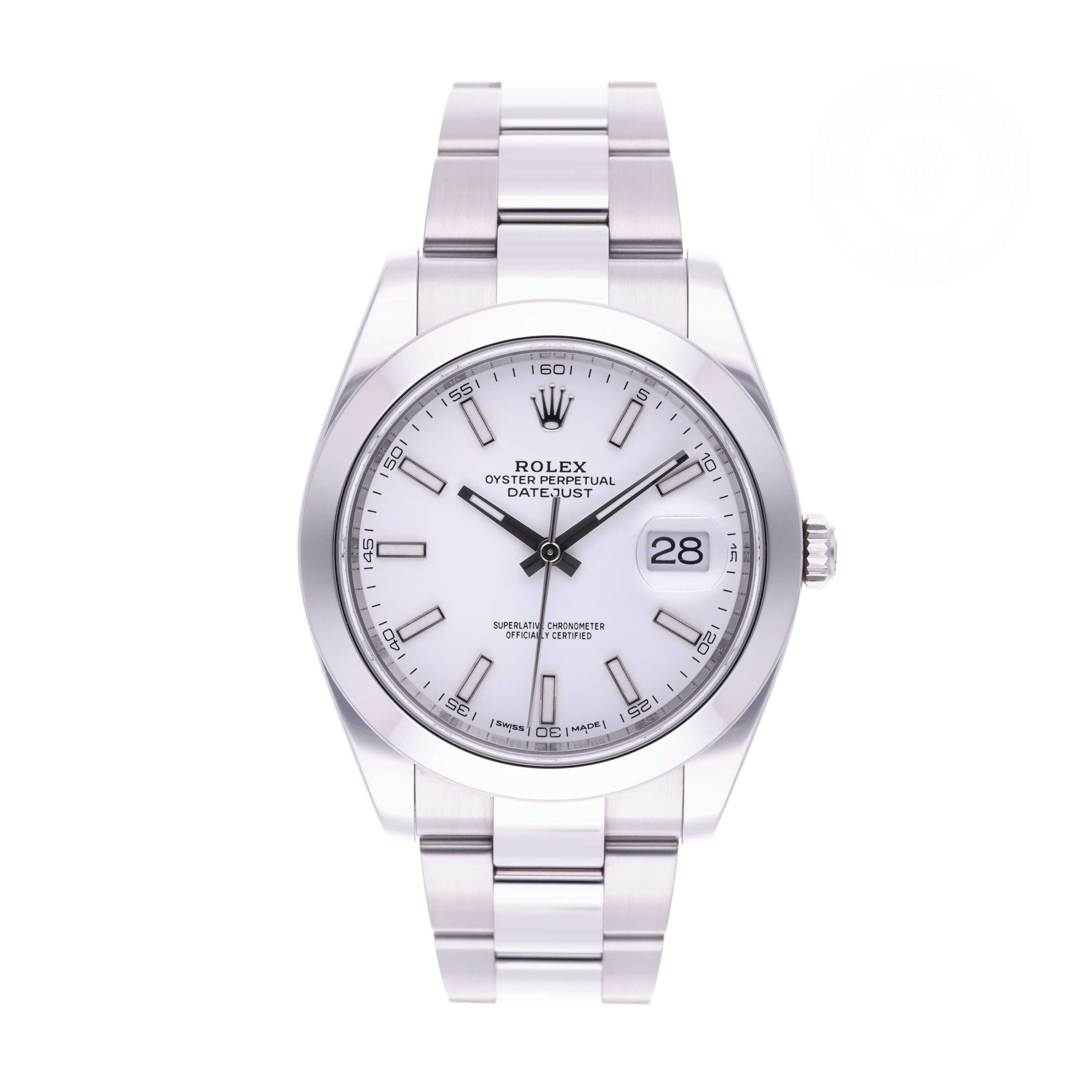 Rolex Datejust 41 Official Certified Pre-Owned