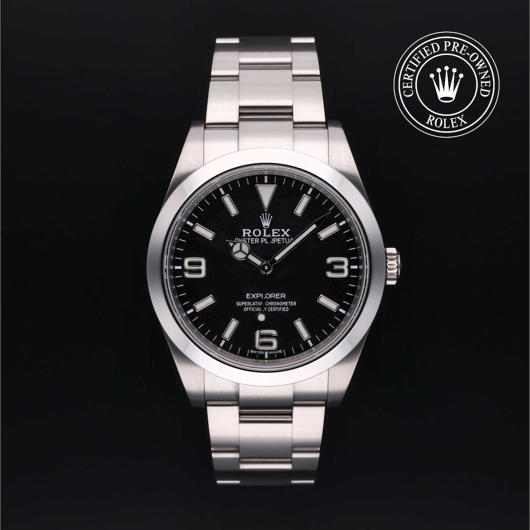 Rolex Certified Pre Owned Explorer Goldsmiths