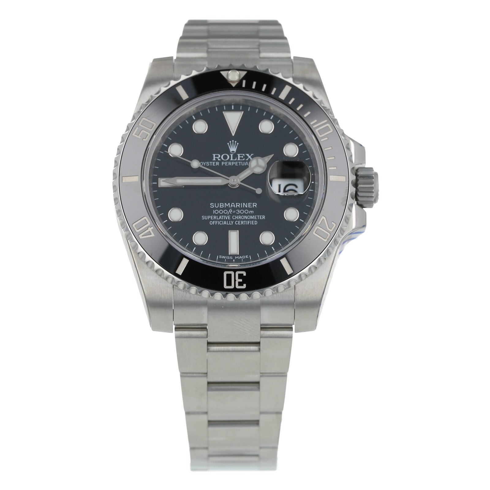 Pre-Owned Rolex Pre-Owned Rolex Submariner Date Mens Watch 116610LN