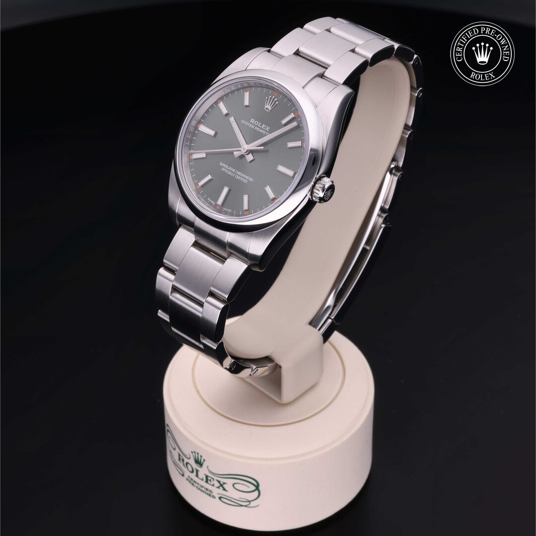 Rolex Rolex Certified Pre-Owned Oyster Perpetual 34 Rolex Rolex Certified Pre-Owned Oyster Perpetual 34