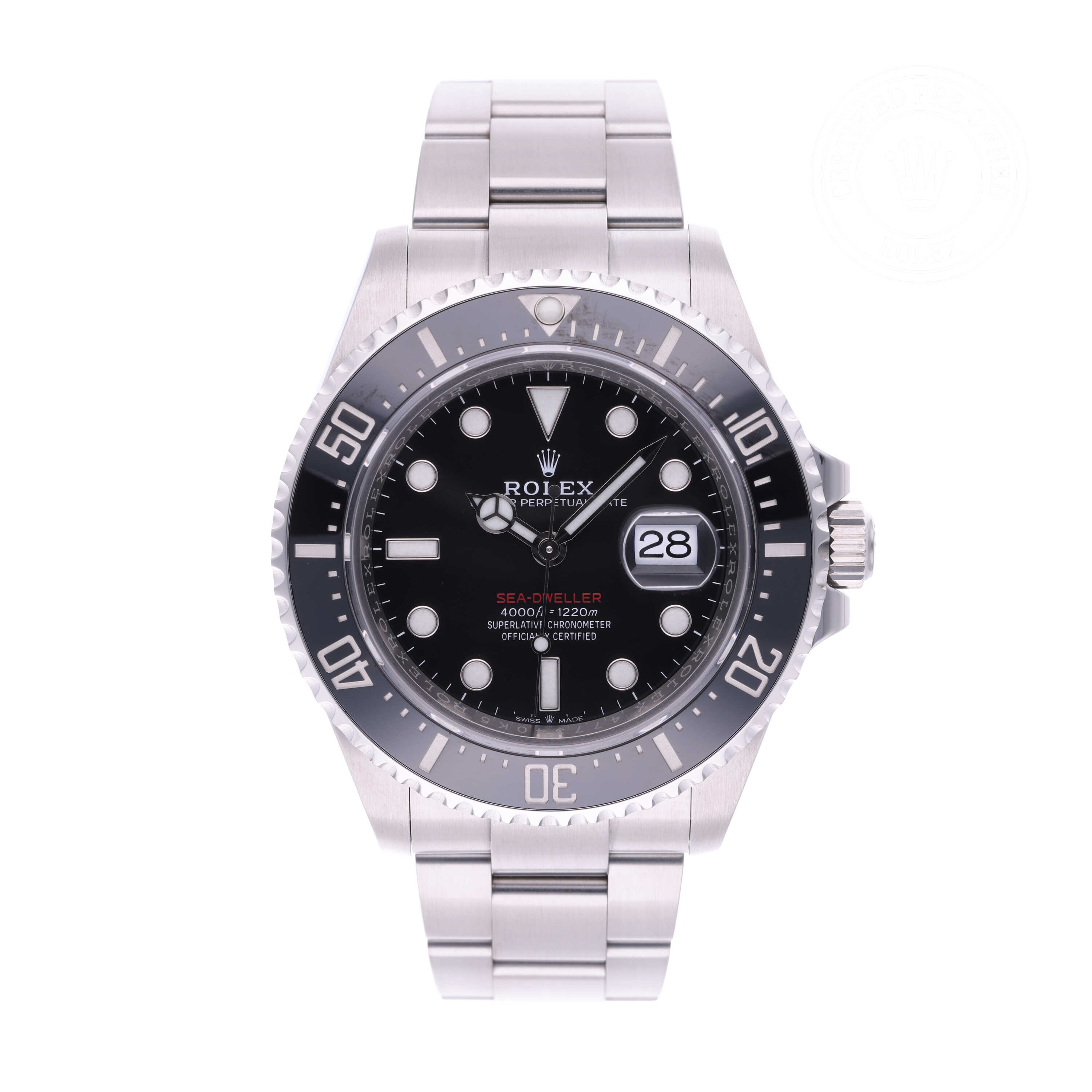Rolex Sea-Dweller Official Certified Pre-Owned