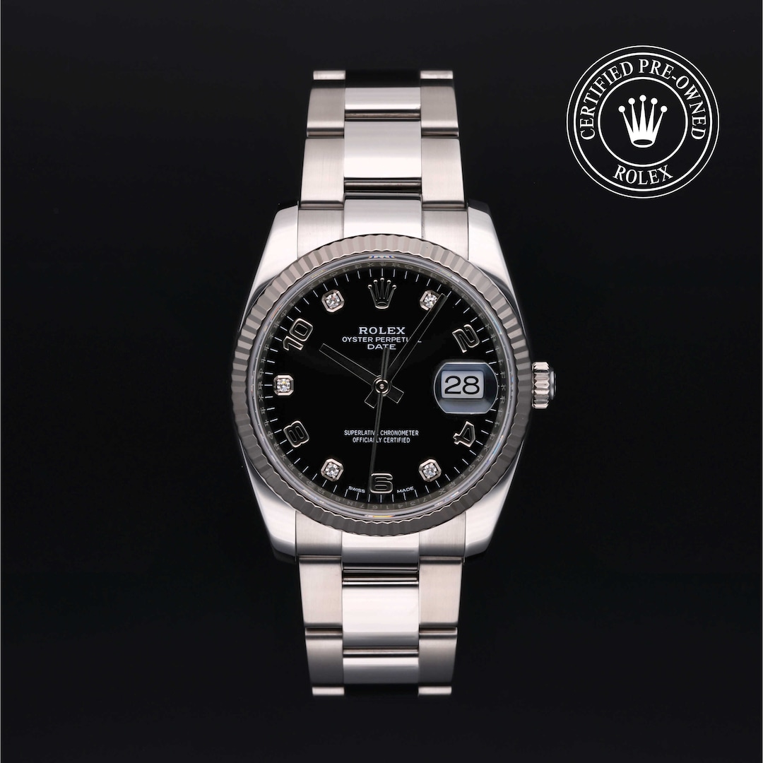 Rolex Certified Pre-Owned Date 34 Rolex Certified Pre-Owned Date 34