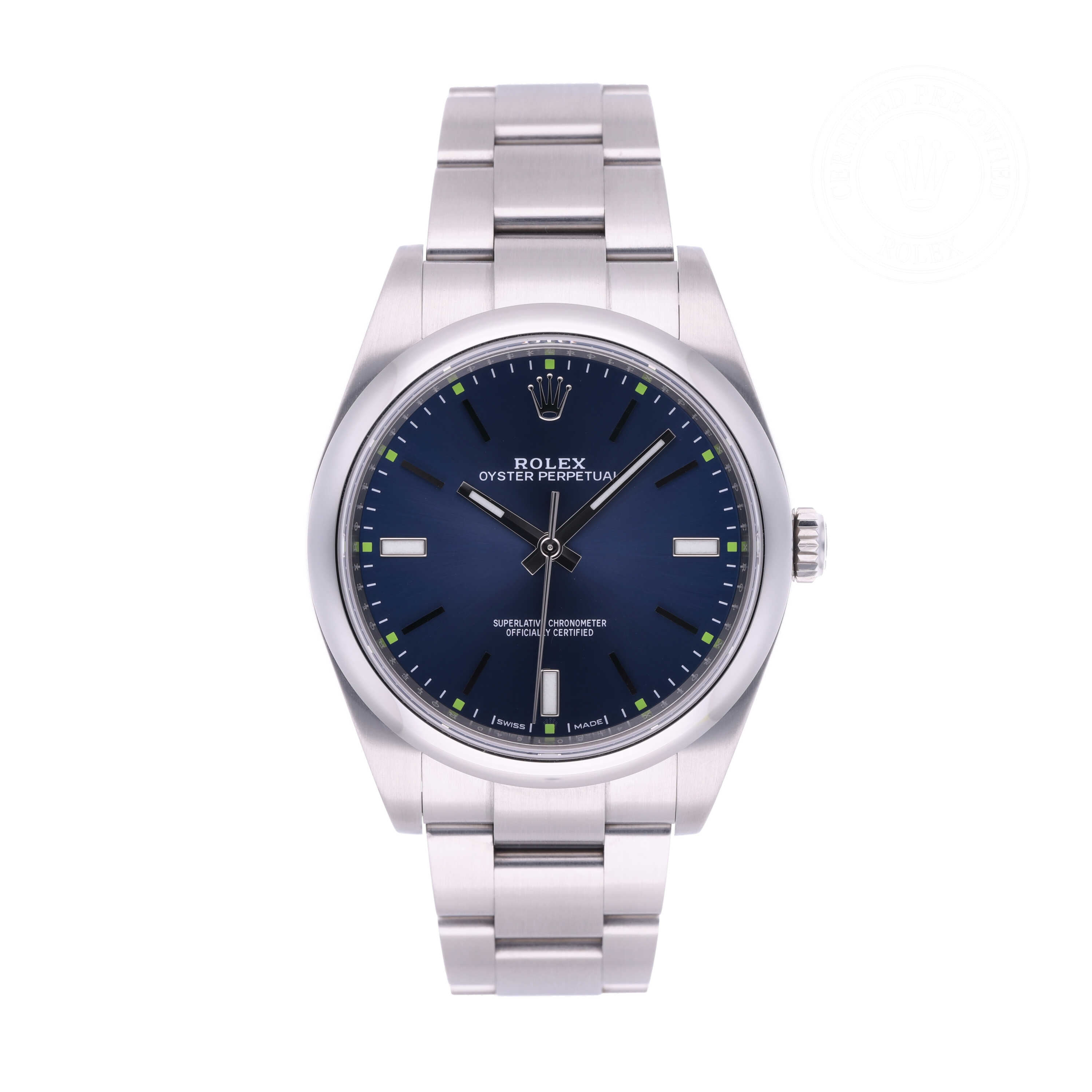 Rolex Oyster Perpetual 39 Official Certified Pre-Owned