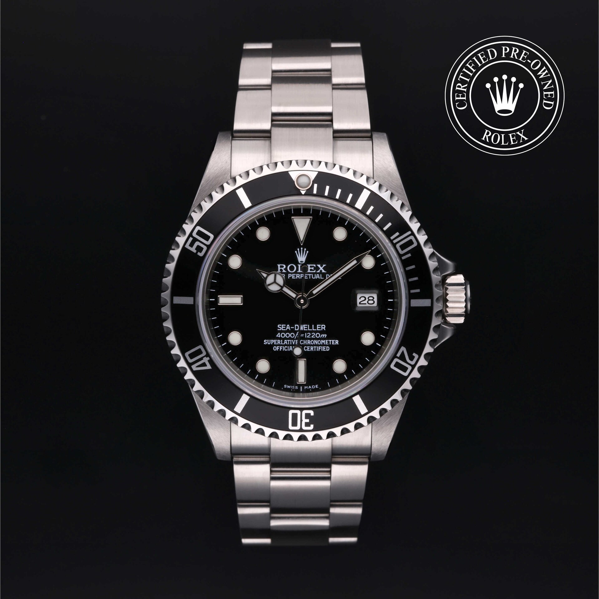 Rolex Certified Pre-Owned Sea-Dweller Rolex Certified Pre-Owned Sea-Dweller