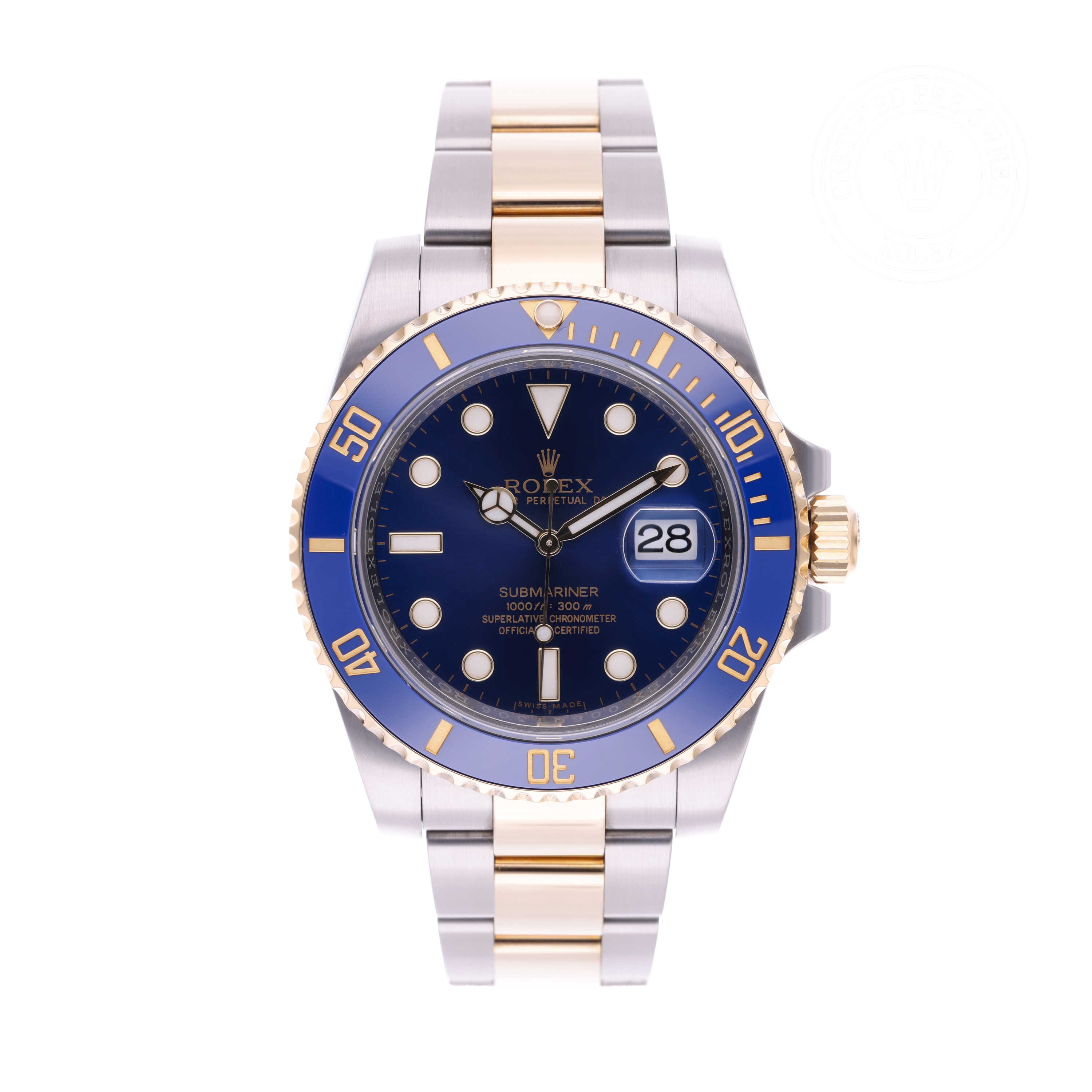 Rolex Submariner Date Official Certified Pre-Owned