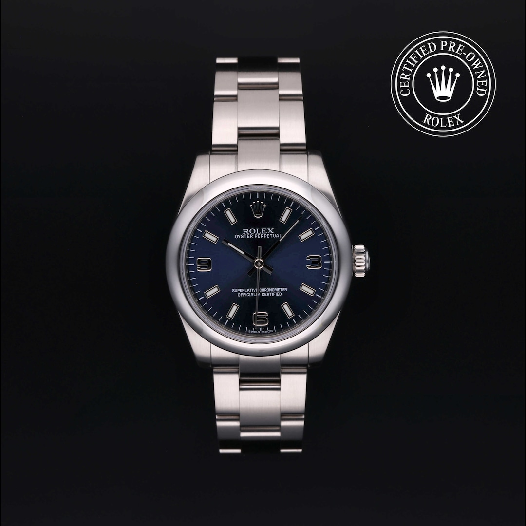 Rolex oyster perpetual online 31 blue