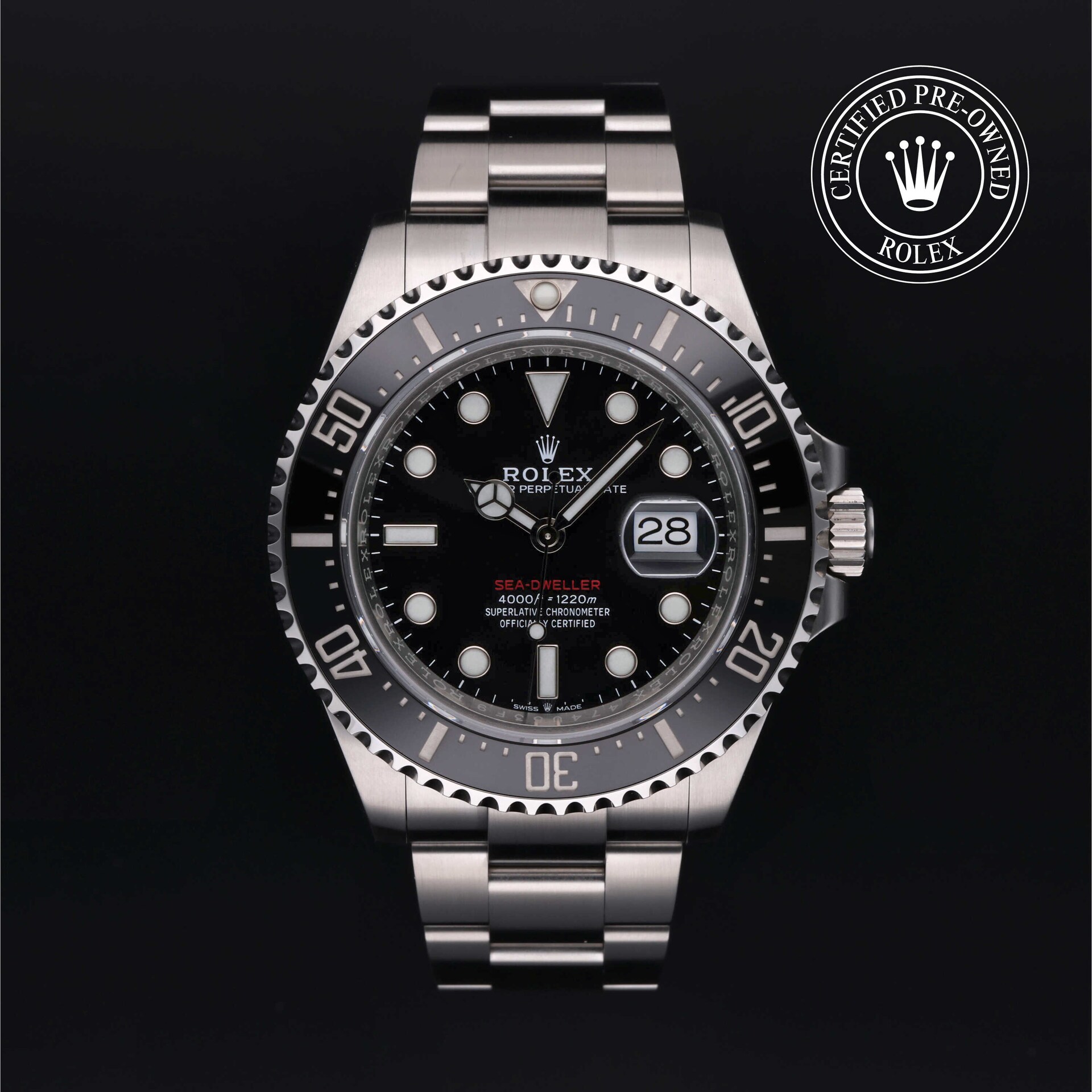 Rolex Certified Pre-Owned Sea-Dweller Rolex Certified Pre-Owned Sea-Dweller