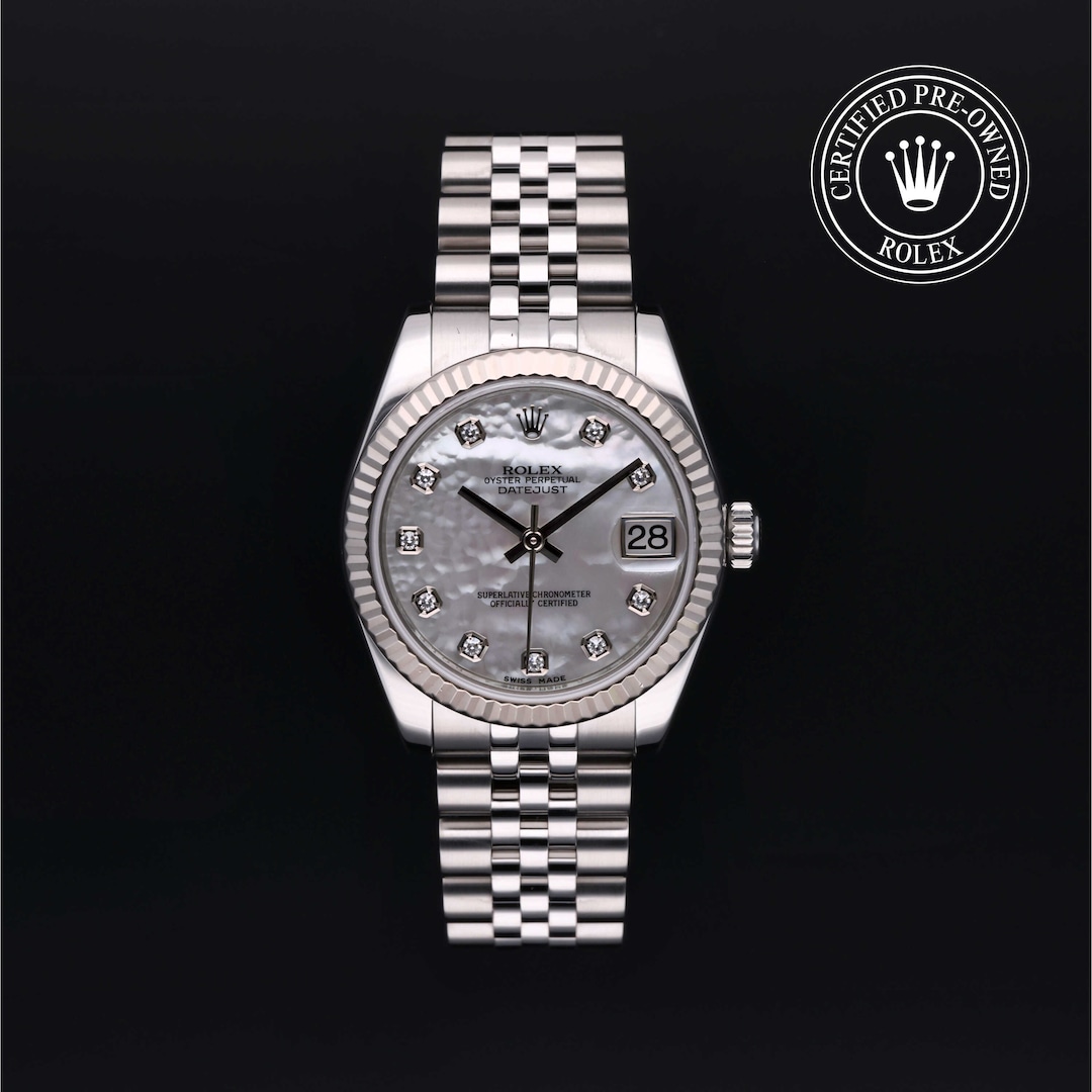 Rolex Certified Pre-Owned Datejust 31 Rolex Certified Pre-Owned Datejust 31