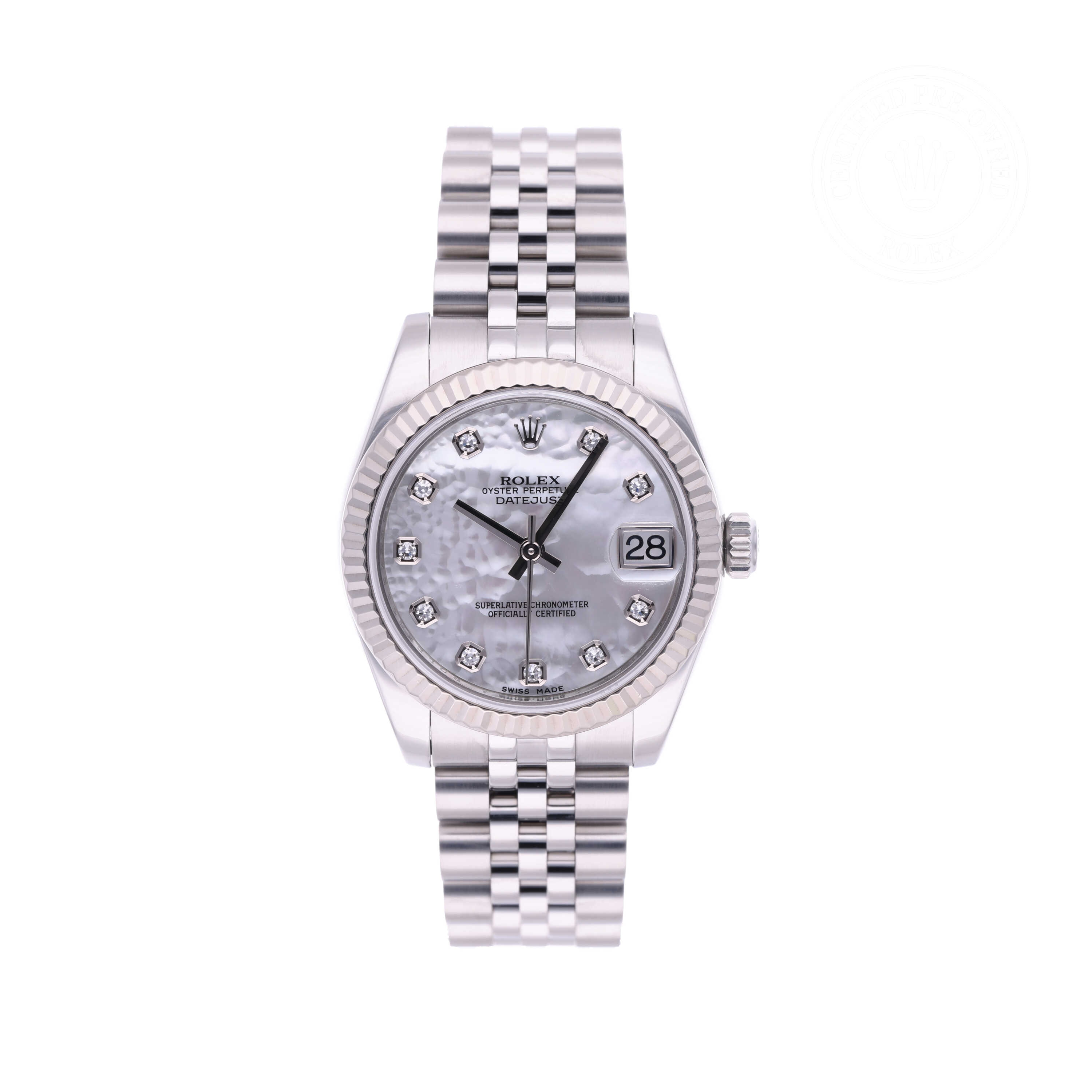 Rolex Datejust 31 Official Certified Pre-Owned