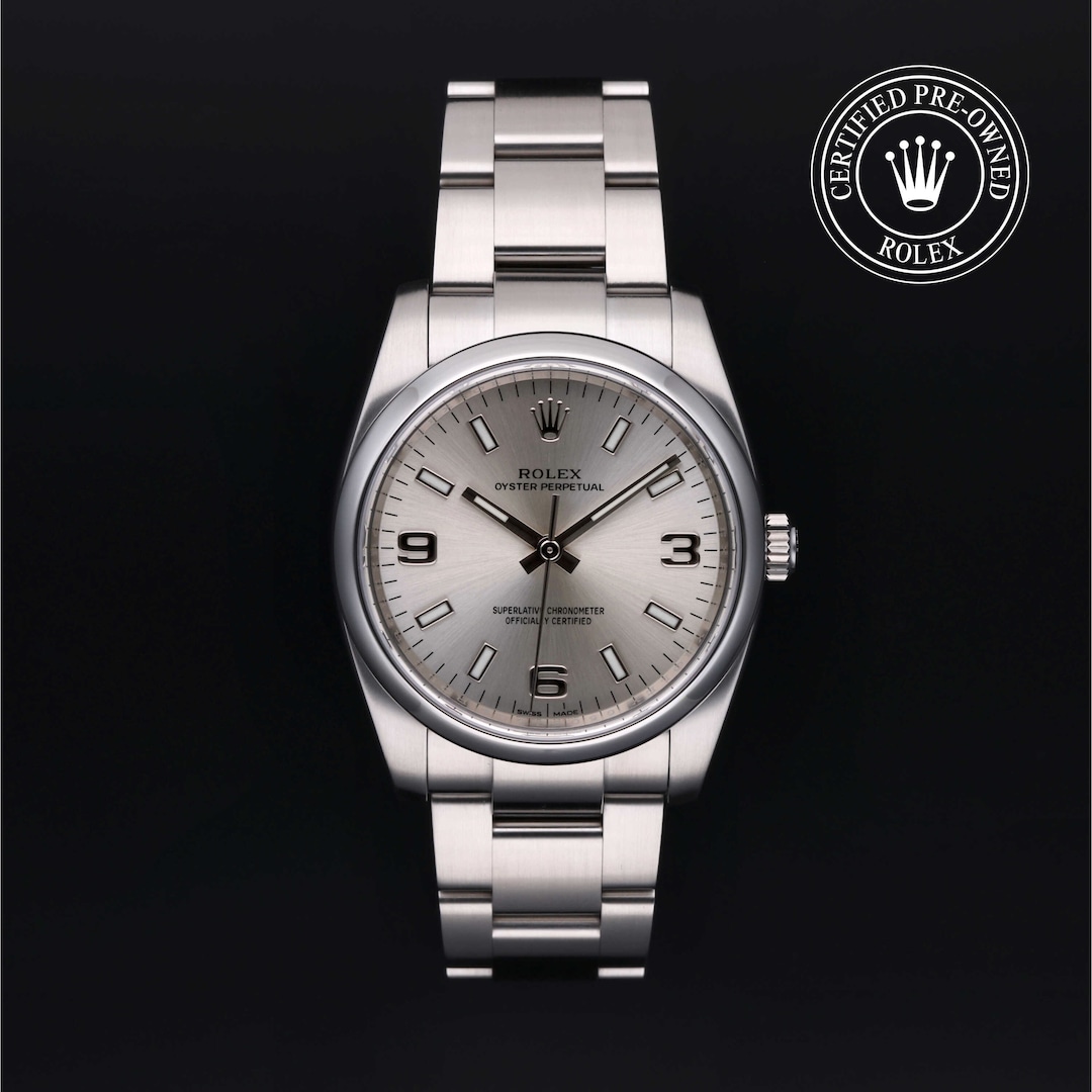 Rolex Rolex Certified Pre-Owned Oyster Perpetual 34 Rolex Rolex Certified Pre-Owned Oyster Perpetual 34