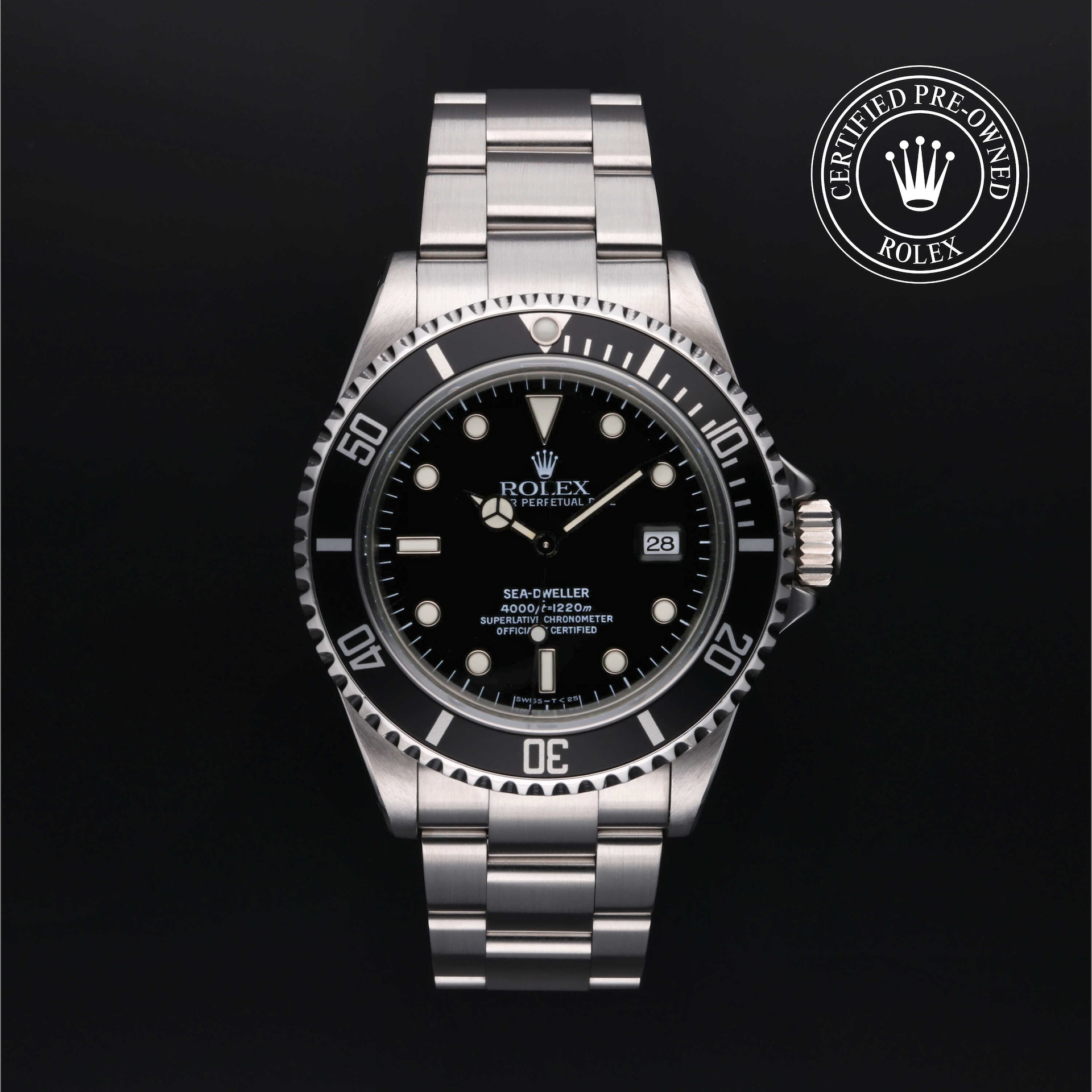 Rolex Certified Pre-Owned Sea-Dweller Rolex Certified Pre-Owned Sea-Dweller