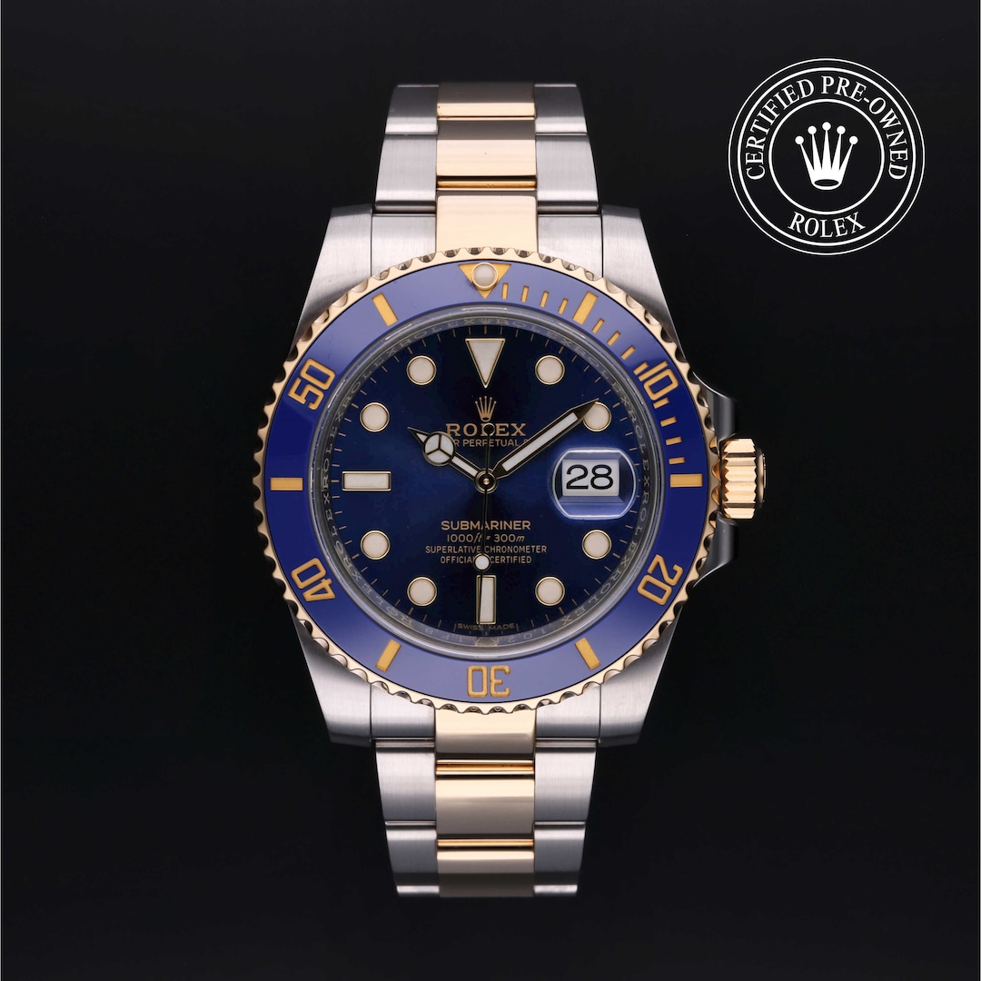 Submariner oystersteel and yellow on sale gold