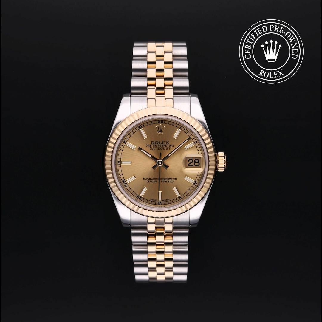 Rolex Certified Pre-Owned Datejust 31 Rolex Certified Pre-Owned Datejust 31