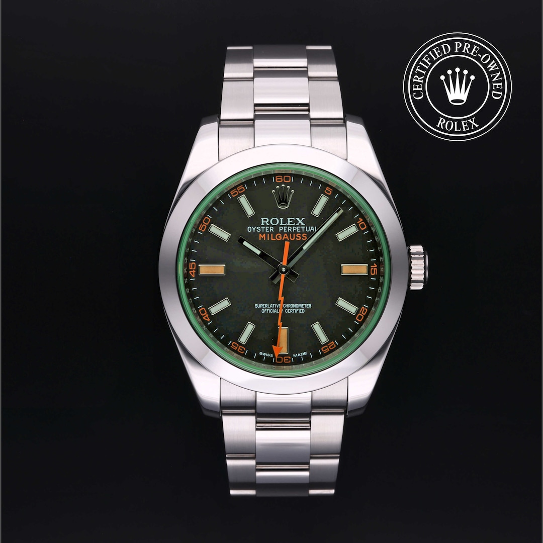 Rolex Certified Pre-Owned Milgauss Rolex Certified Pre-Owned Milgauss