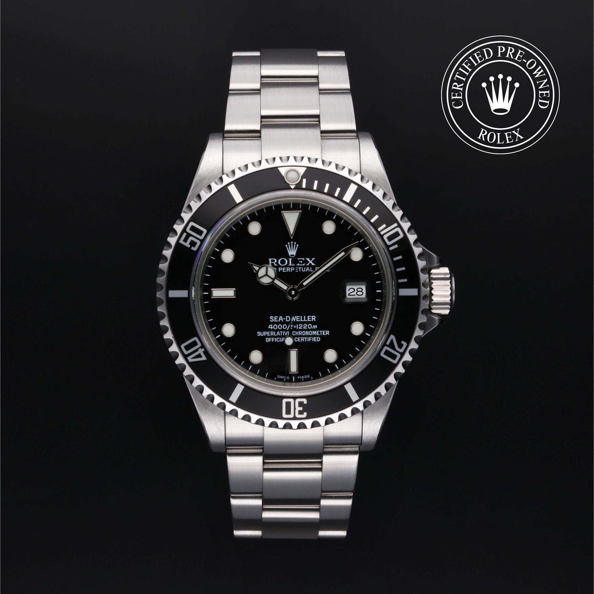 Rolex Certified Pre-Owned Sea-Dweller Rolex Certified Pre-Owned Sea-Dweller