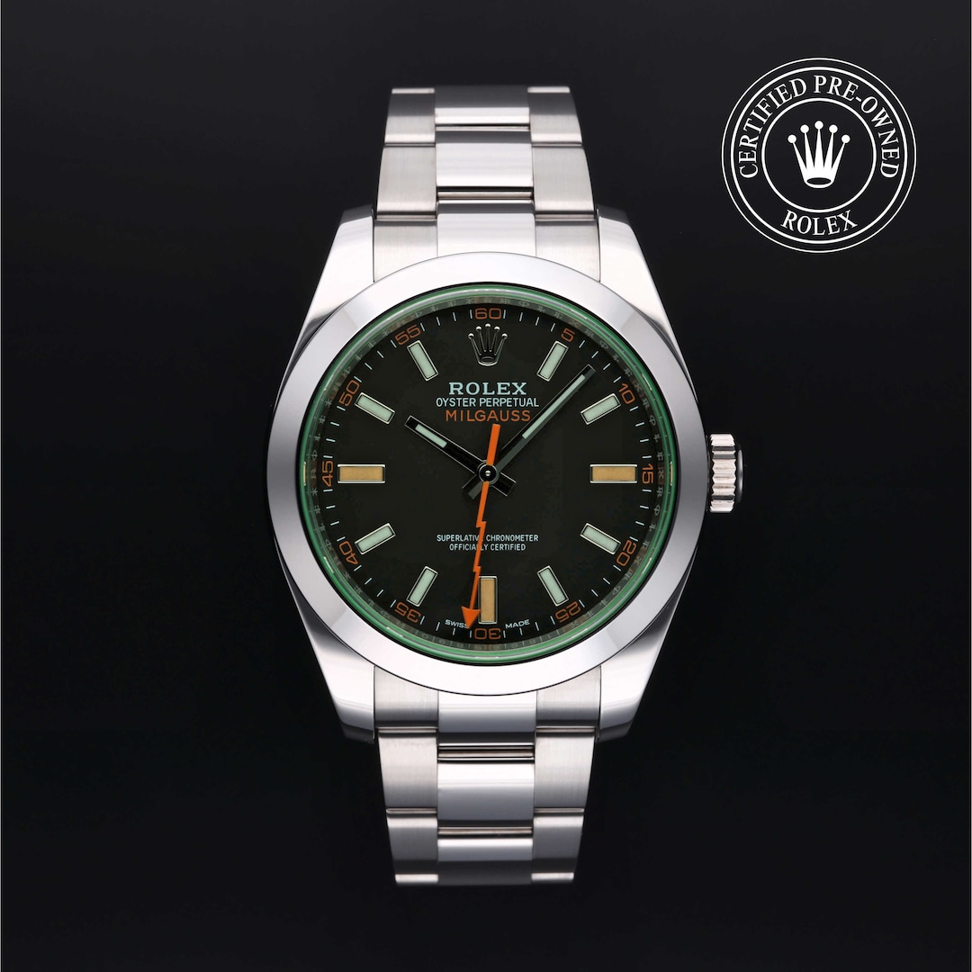 Rolex Certified Pre-Owned Milgauss Rolex Certified Pre-Owned Milgauss