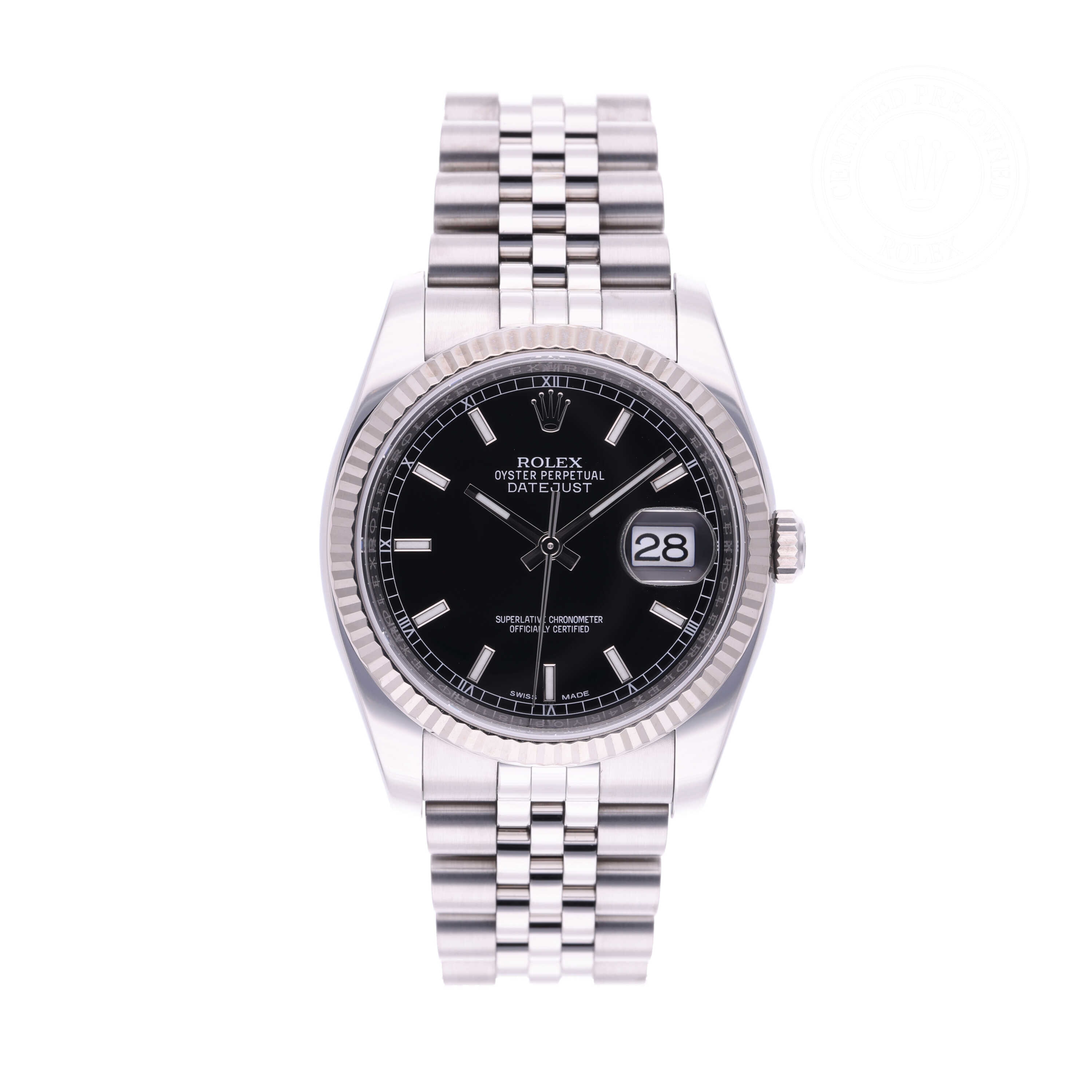 Rolex Datejust 36 Official Certified Pre-Owned