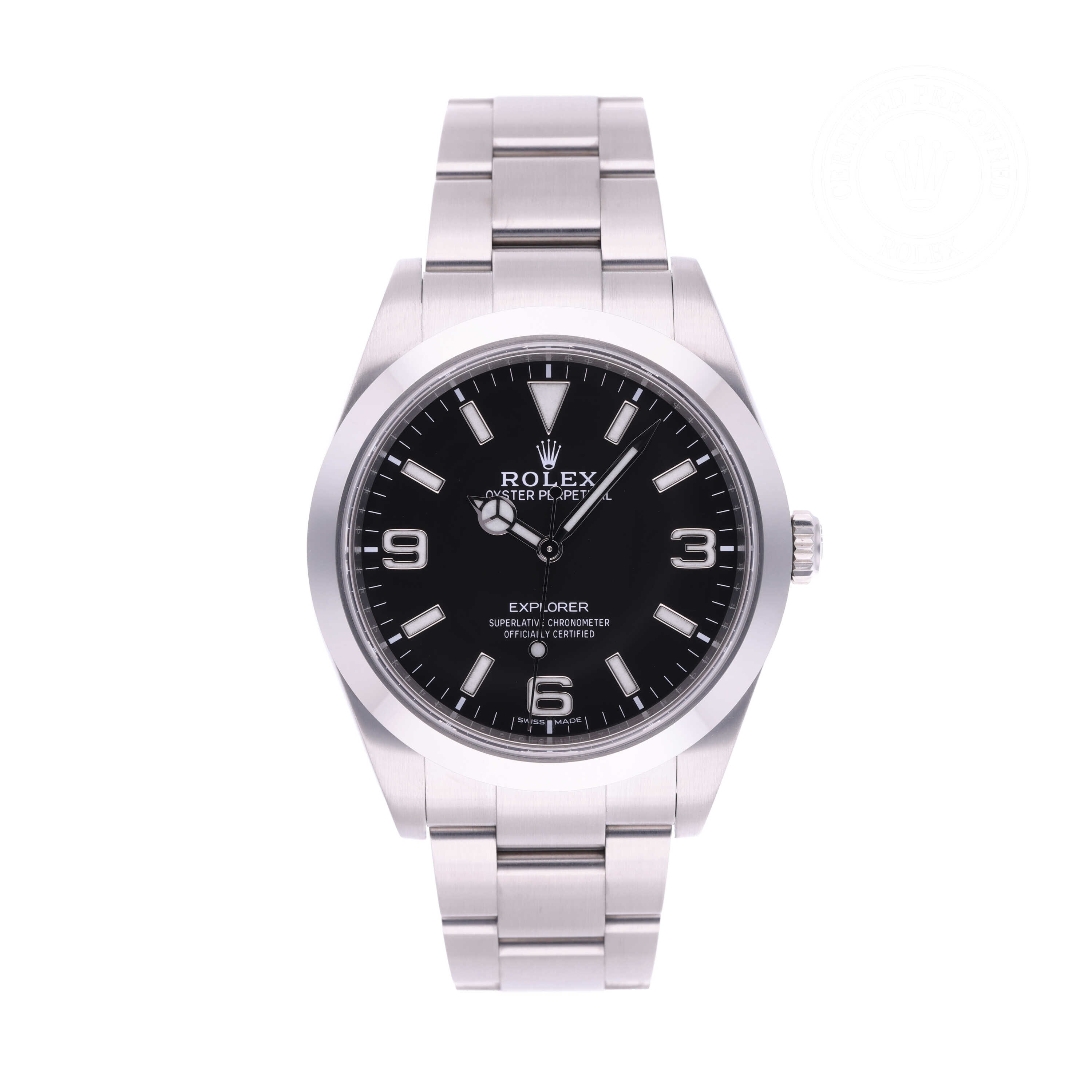Rolex Explorer Official Certified Pre-Owned