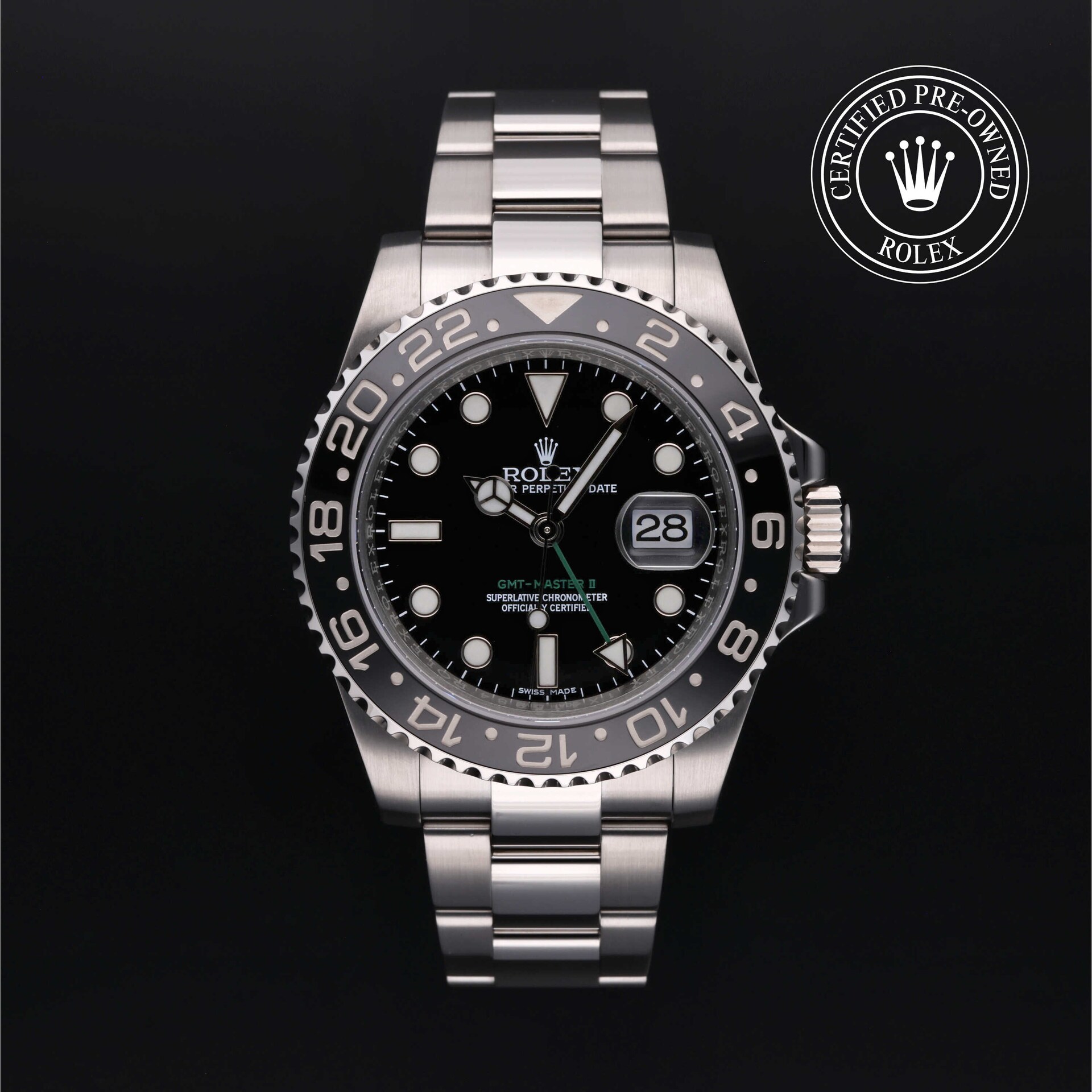 Rolex Certified Pre-Owned GMT-Master II Rolex Certified Pre-Owned GMT-Master II