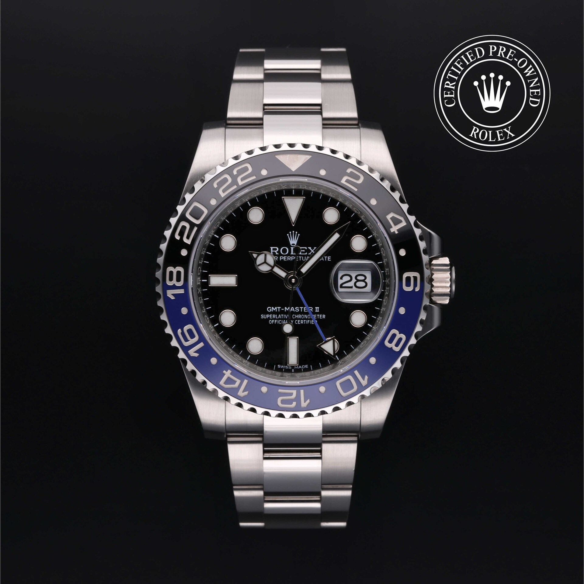 Rolex Certified Pre-Owned GMT-Master II Rolex Certified Pre-Owned GMT-Master II