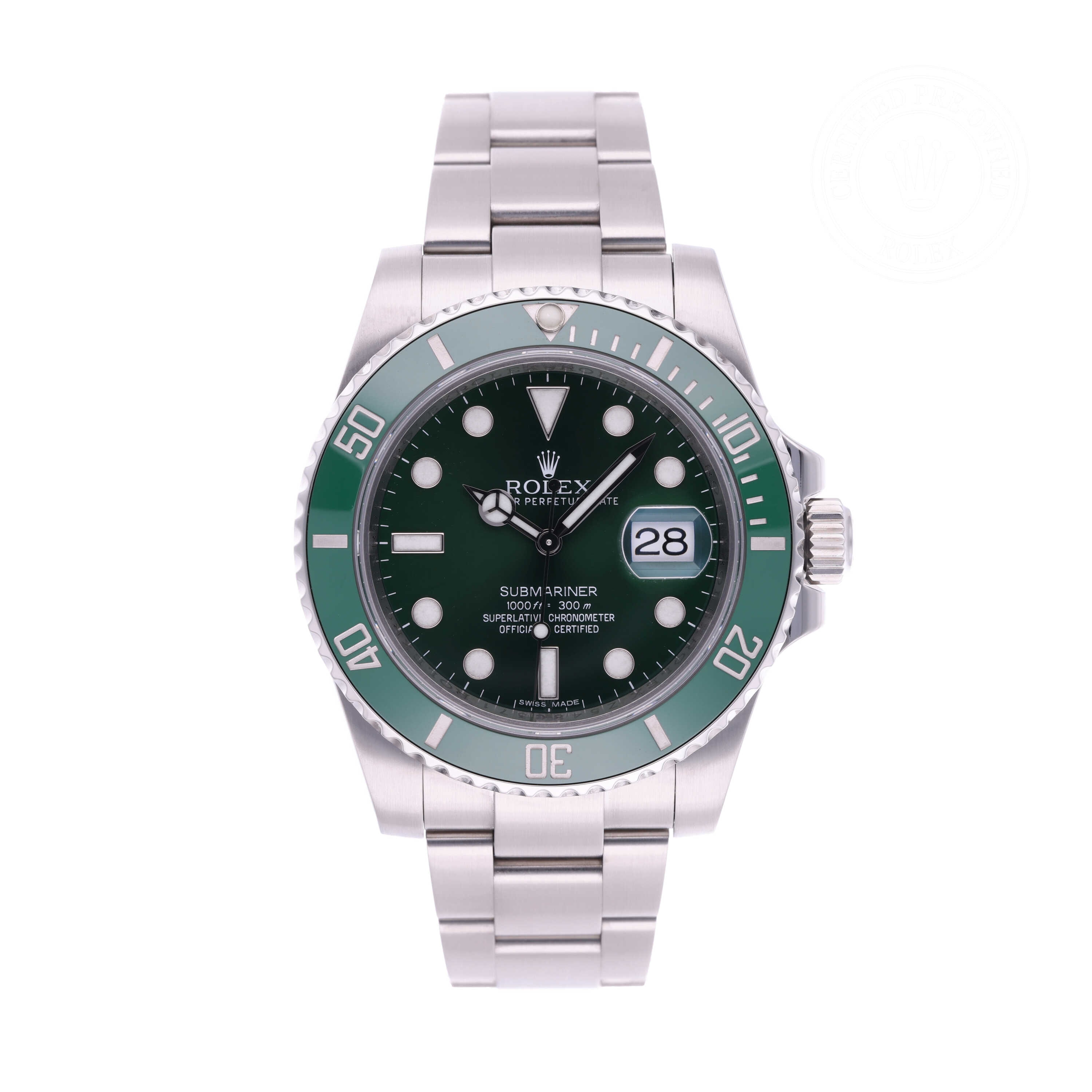 Rolex Submariner Date Official Certified Pre-Owned