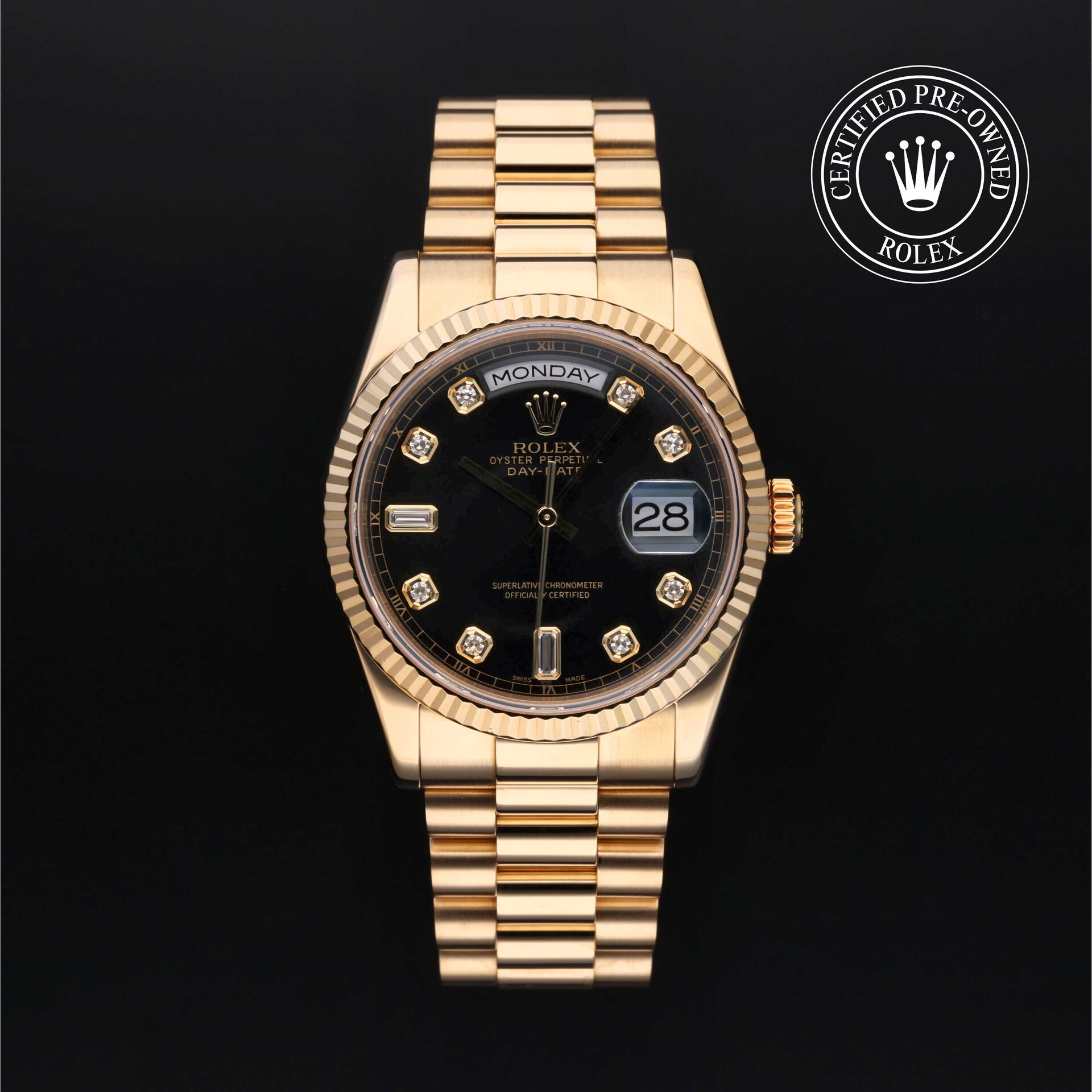 Rolex Certified Pre-Owned Day-Date 36 Rolex Certified Pre-Owned Day-Date 36