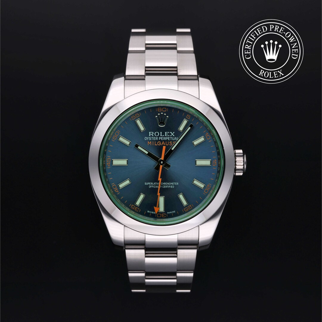 Rolex Certified Pre-Owned Milgauss Rolex Certified Pre-Owned Milgauss