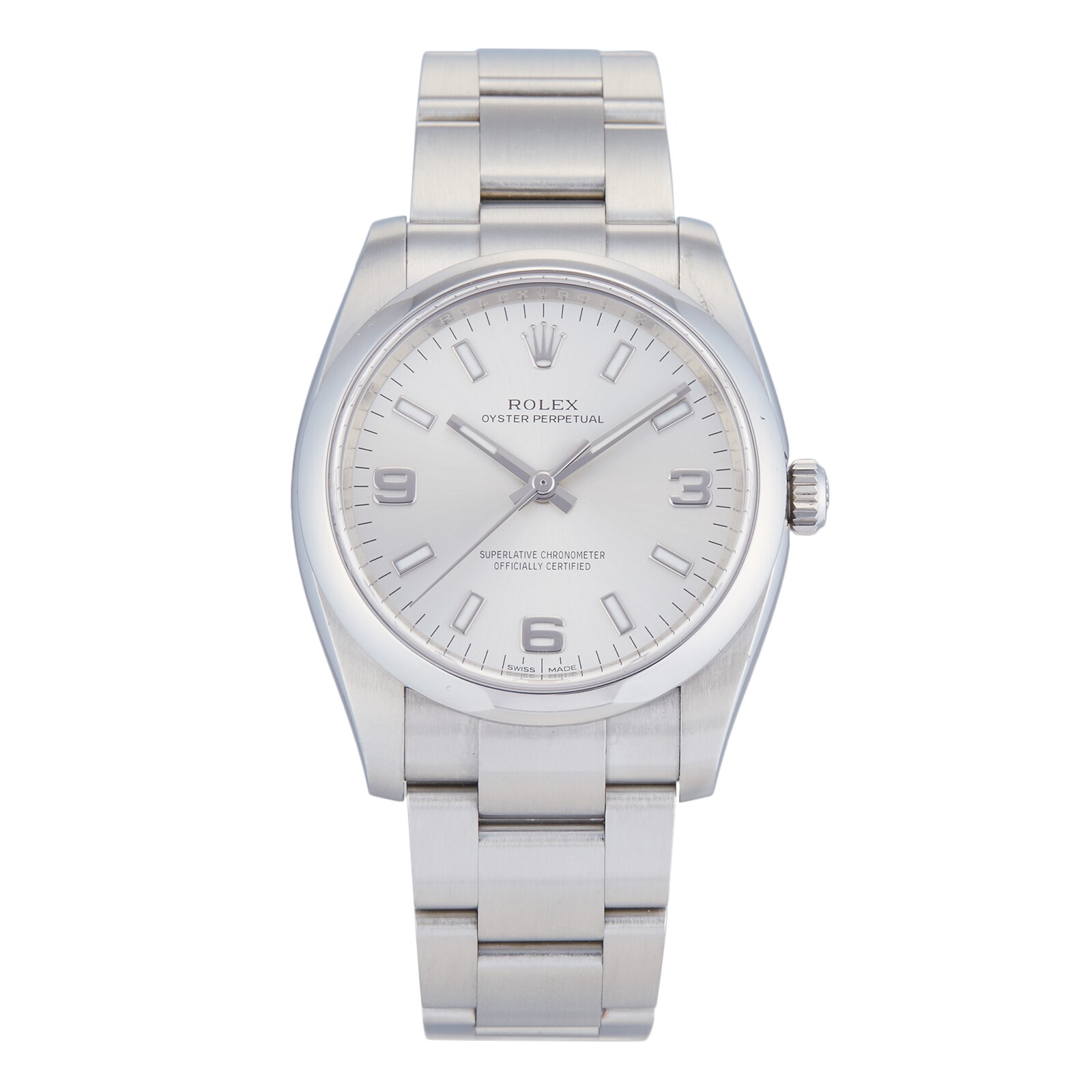 Pre-Owned Rolex Pre-Owned Rolex Oyster Perpetual Mens Watch 114200