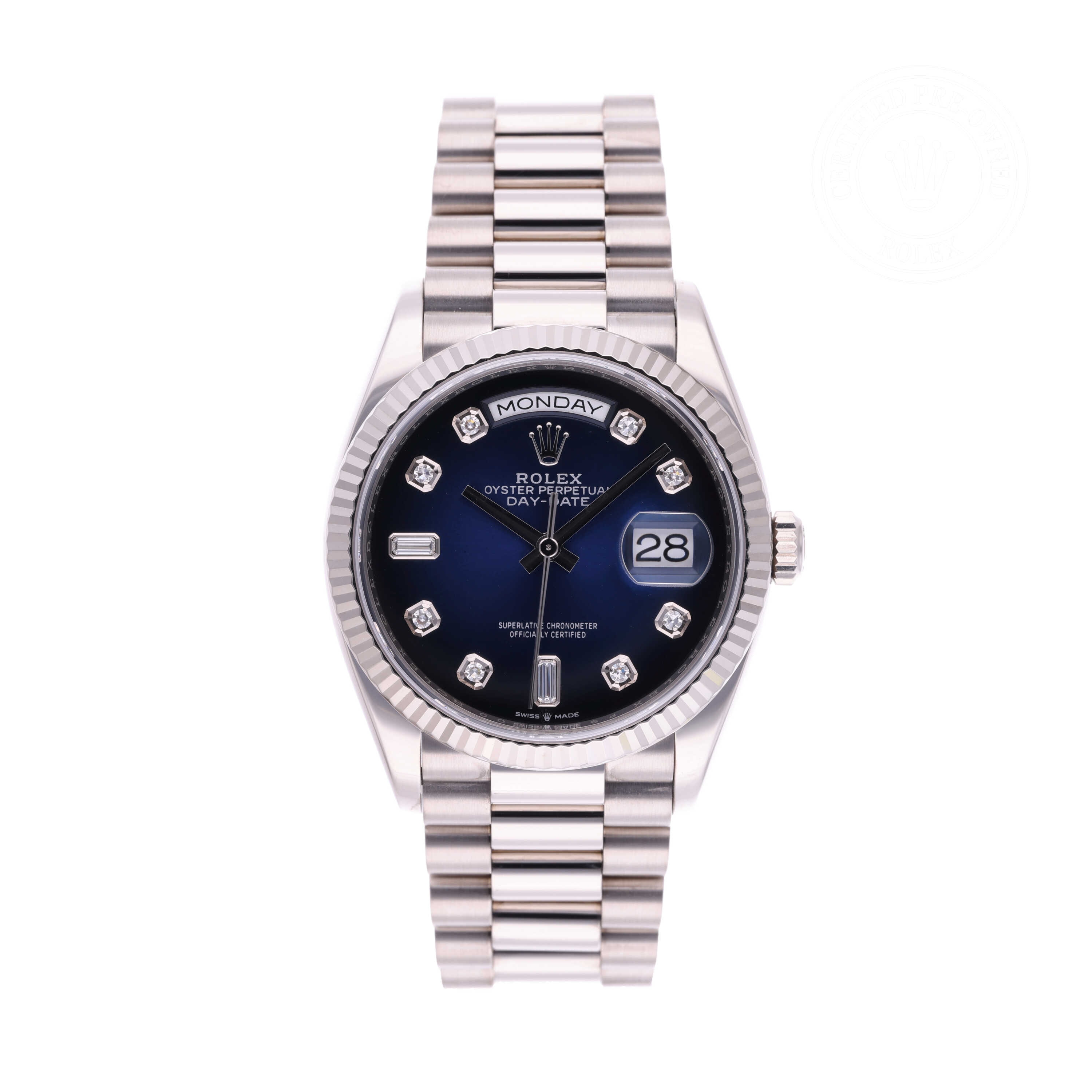 Rolex Day-Date 36 Official Certified Pre-Owned