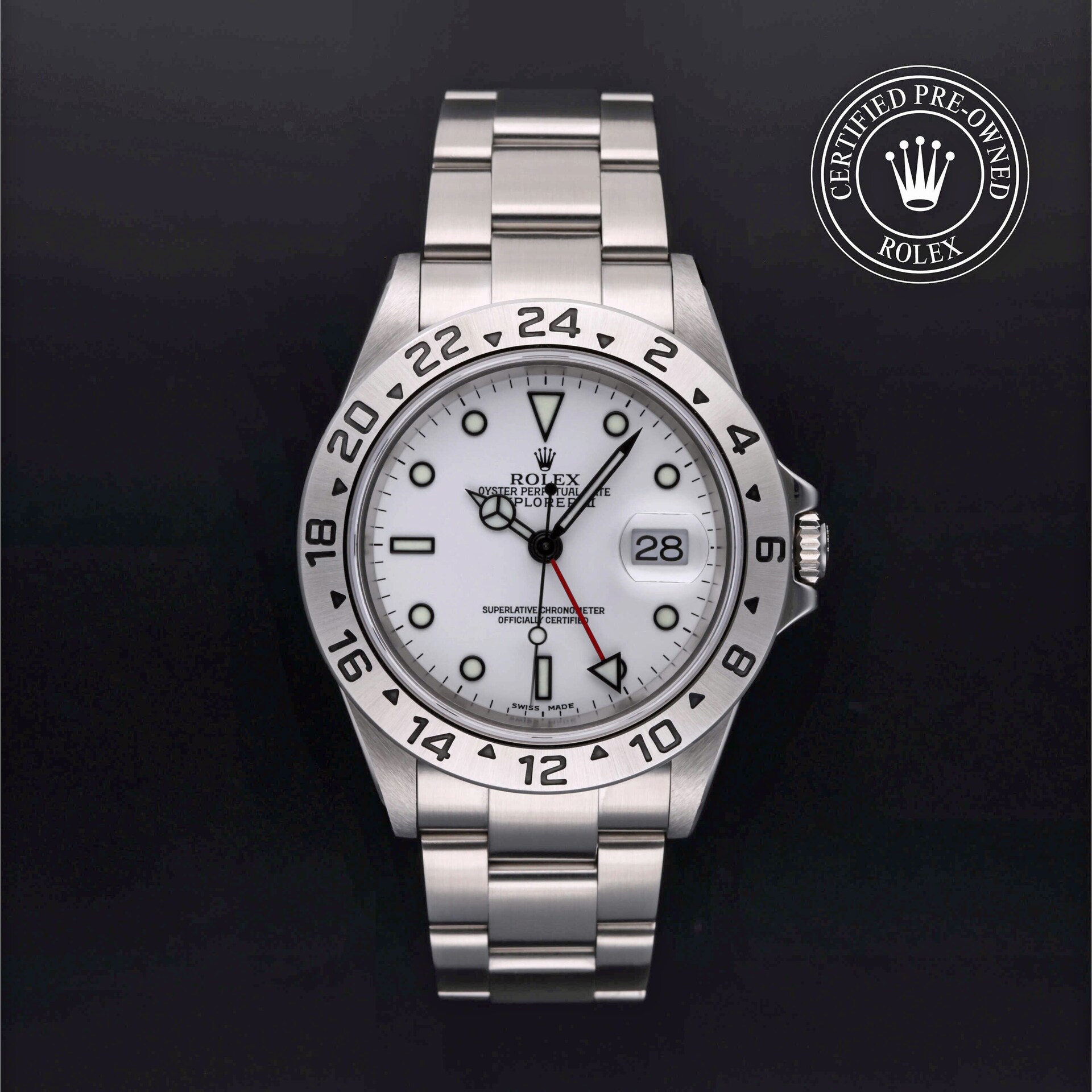 Rolex Certified Pre-Owned Explorer II Rolex Certified Pre-Owned Explorer II
