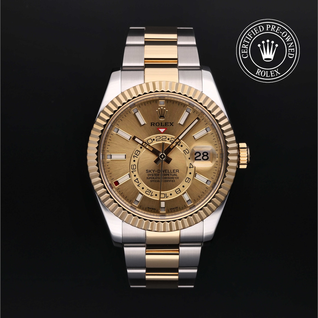 Rolex Certified Pre-Owned Sky-Dweller Rolex Certified Pre-Owned Sky-Dweller