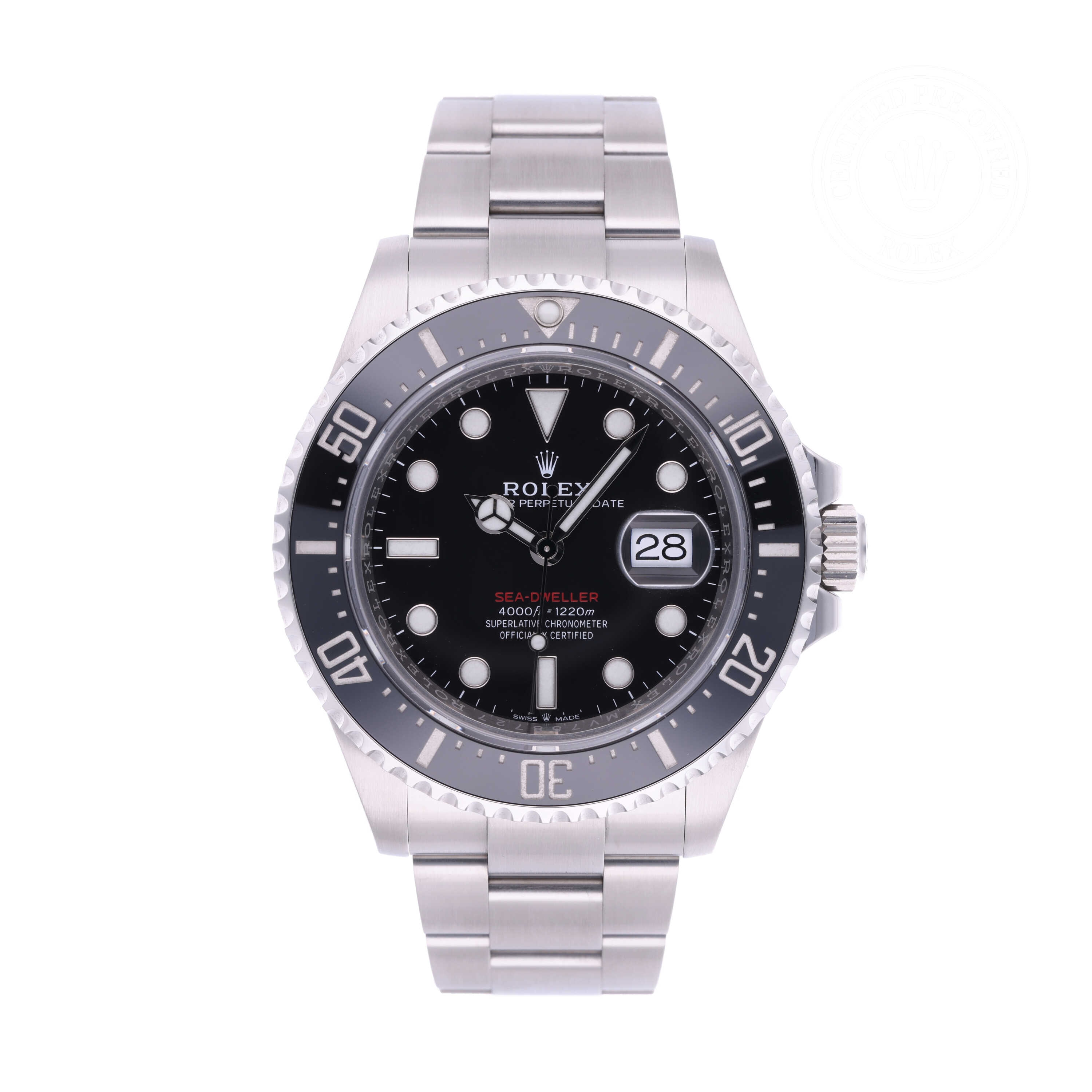 Rolex Sea-Dweller Official Certified Pre-Owned