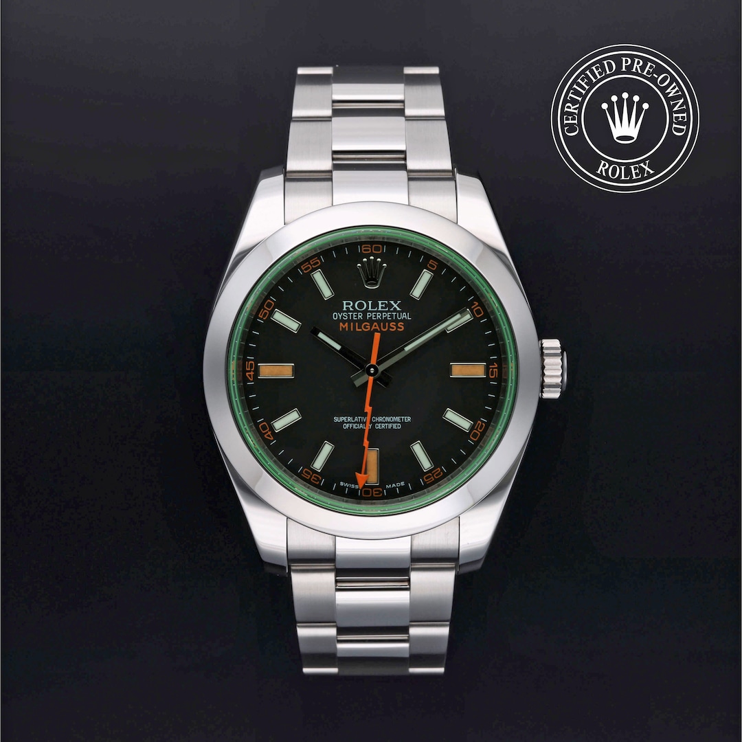 Rolex Certified Pre-Owned Milgauss Rolex Certified Pre-Owned Milgauss