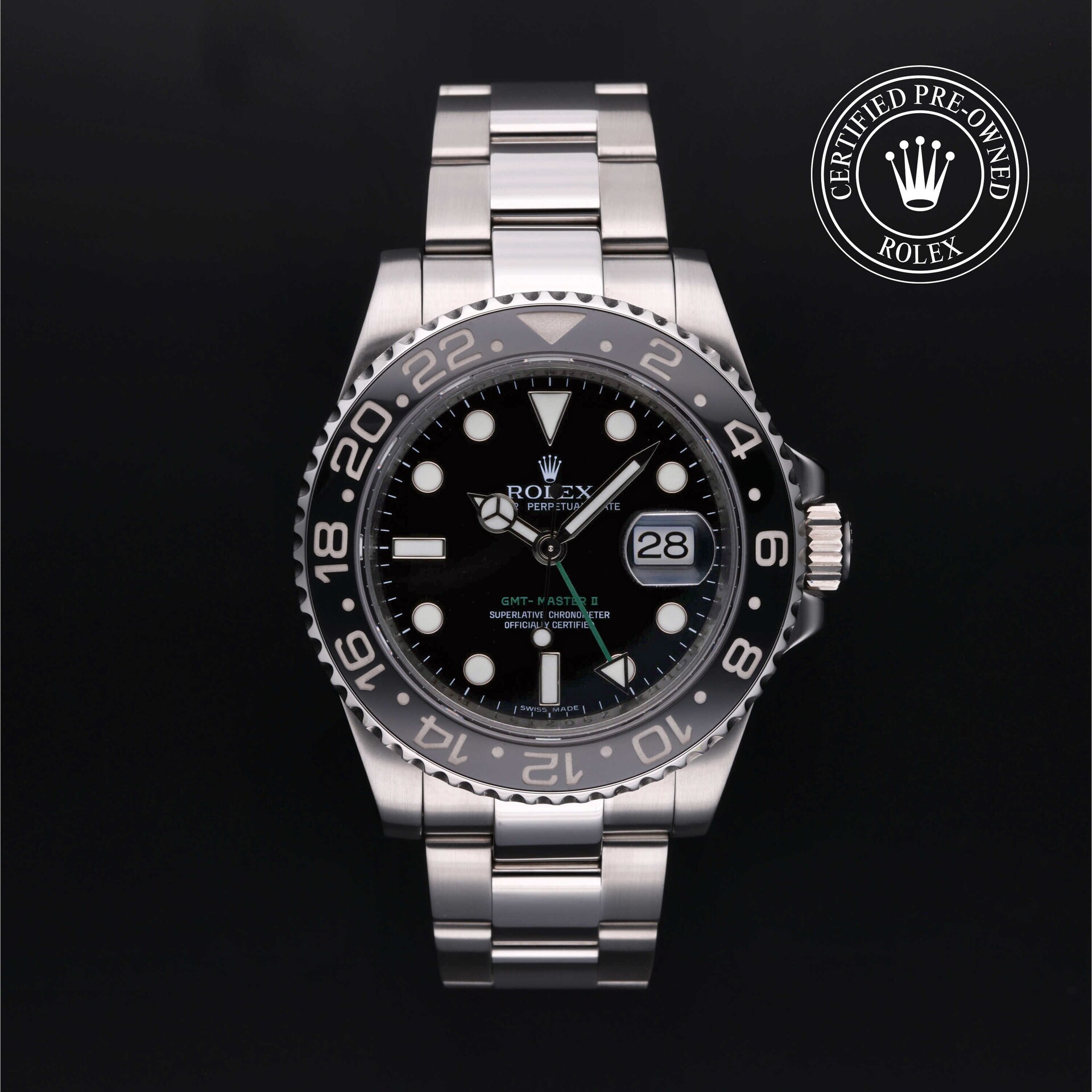 Rolex Certified Pre-Owned GMT-Master II Rolex Certified Pre-Owned GMT-Master II