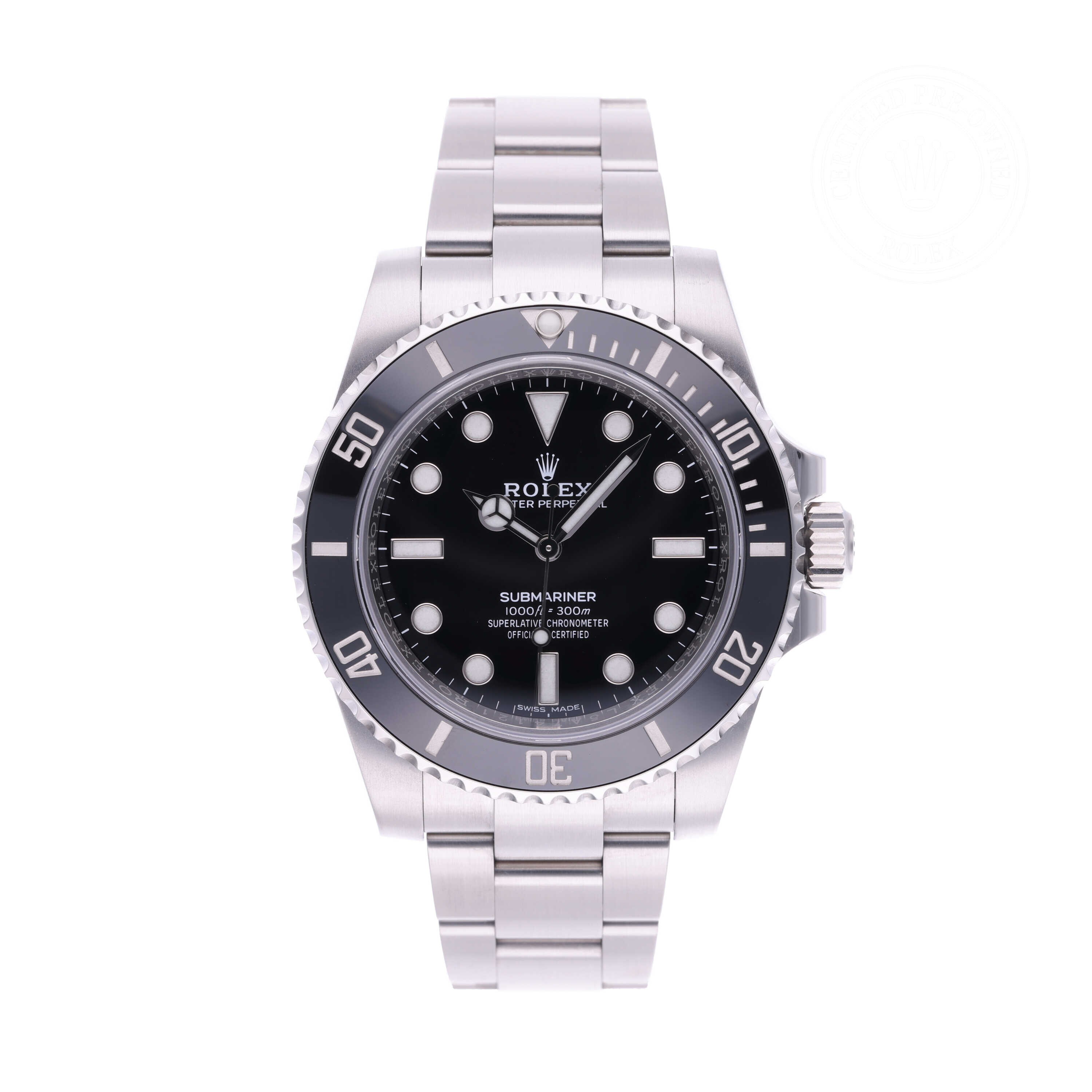 Rolex Submariner Official Certified Pre-Owned
