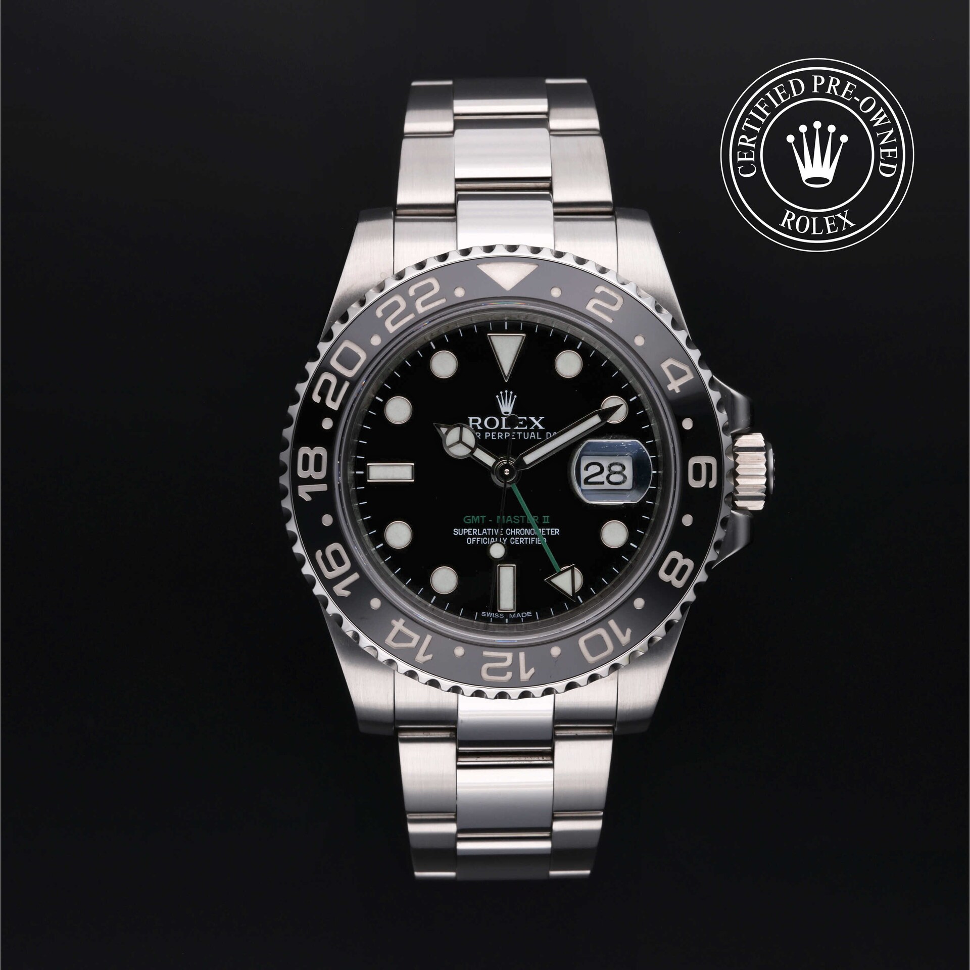 Rolex Certified Pre-Owned GMT-Master II Rolex Certified Pre-Owned GMT-Master II