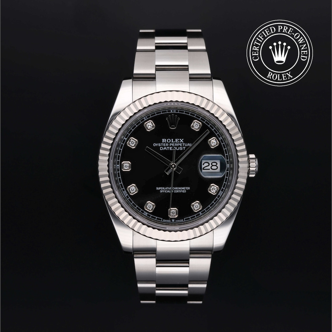 Rolex datejust best sale 41 pre owned