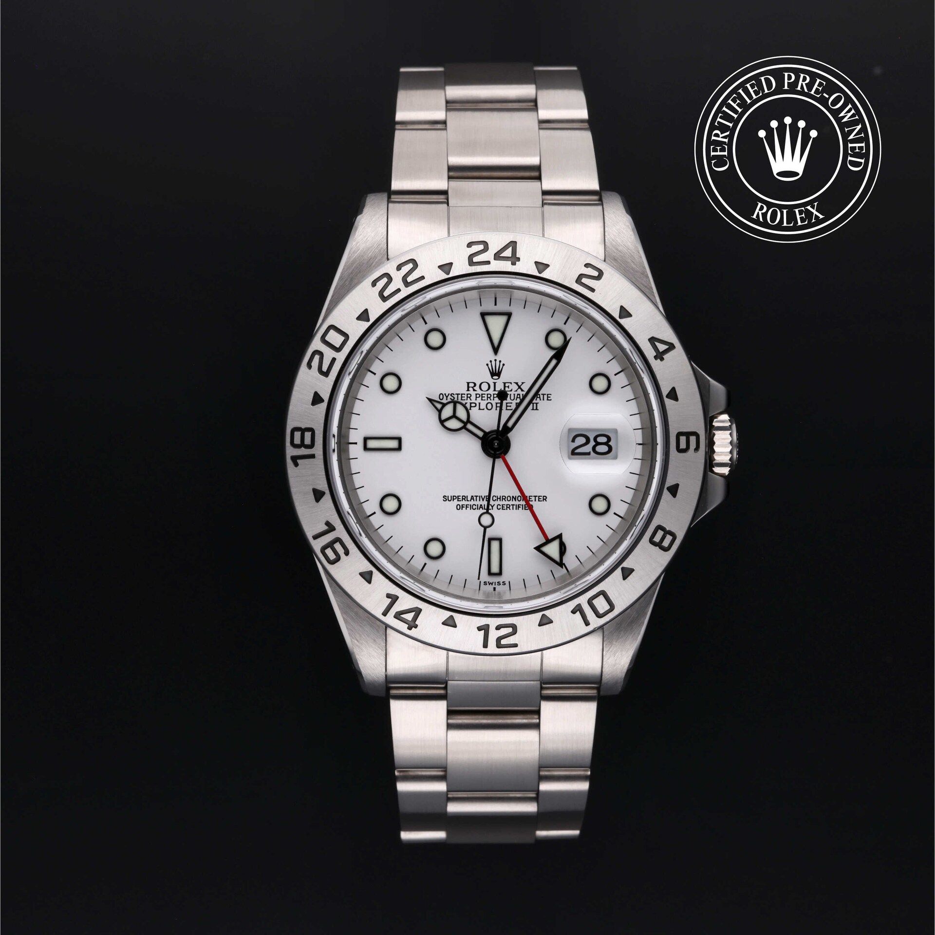 Rolex Certified Pre-Owned Explorer II Rolex Certified Pre-Owned Explorer II