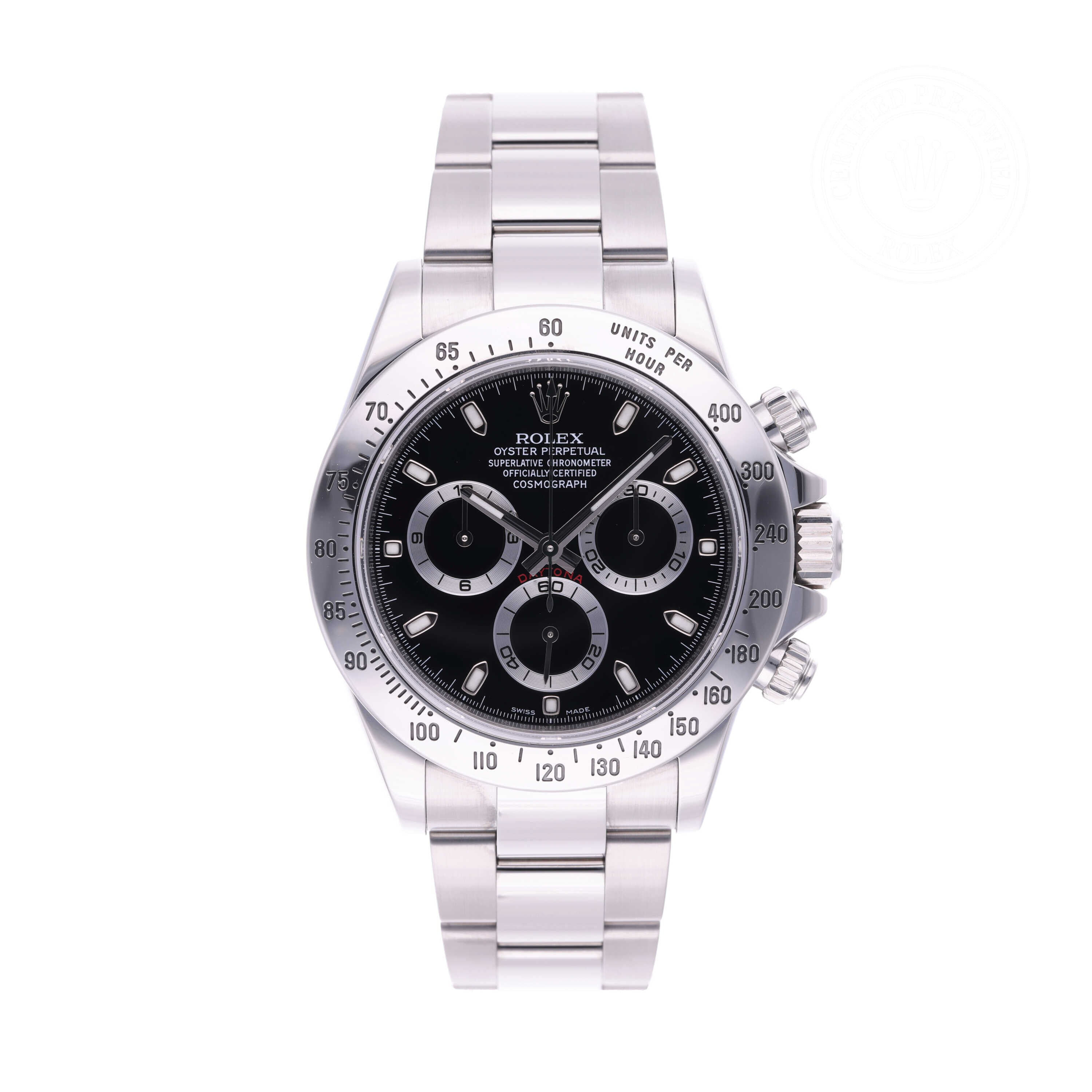Rolex Cosmograph Daytona Official Certified Pre-Owned