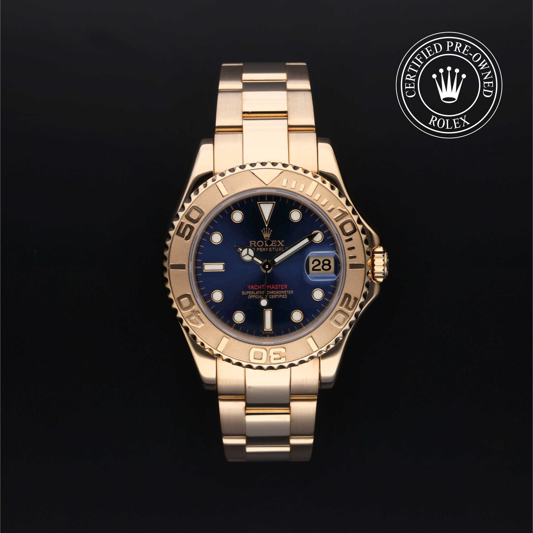 Rolex Certified Pre Owned Yacht Master 35 Goldsmiths