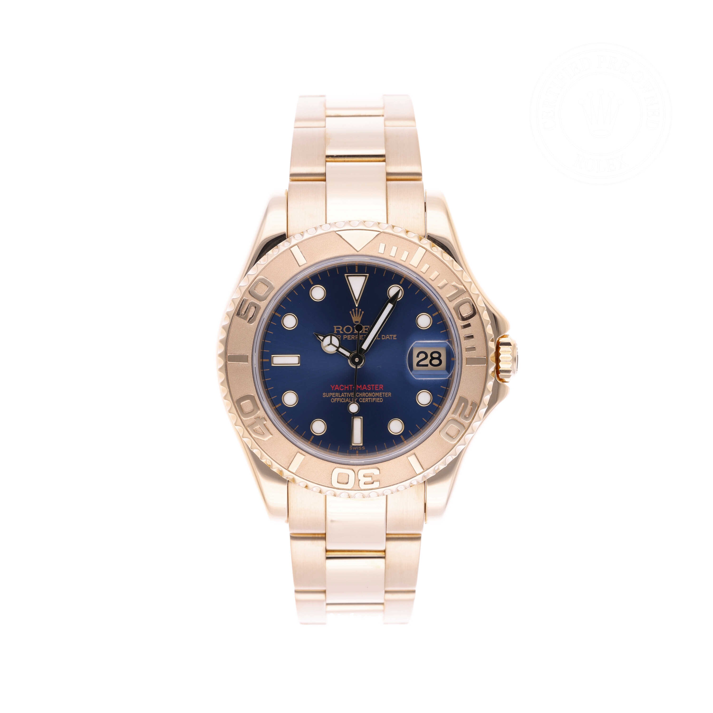 Rolex Yacht-Master 35 Official Certified Pre-Owned