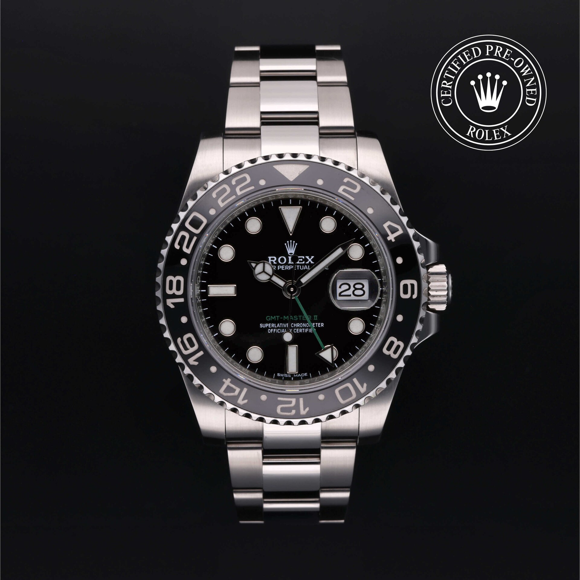 Rolex Certified Pre-Owned GMT-Master II Rolex Certified Pre-Owned GMT-Master II