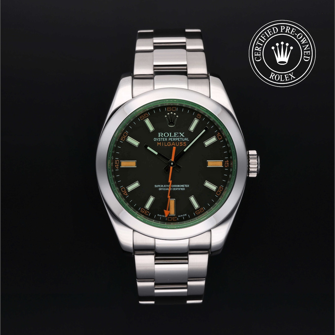 Rolex Certified Pre-Owned Milgauss Rolex Certified Pre-Owned Milgauss