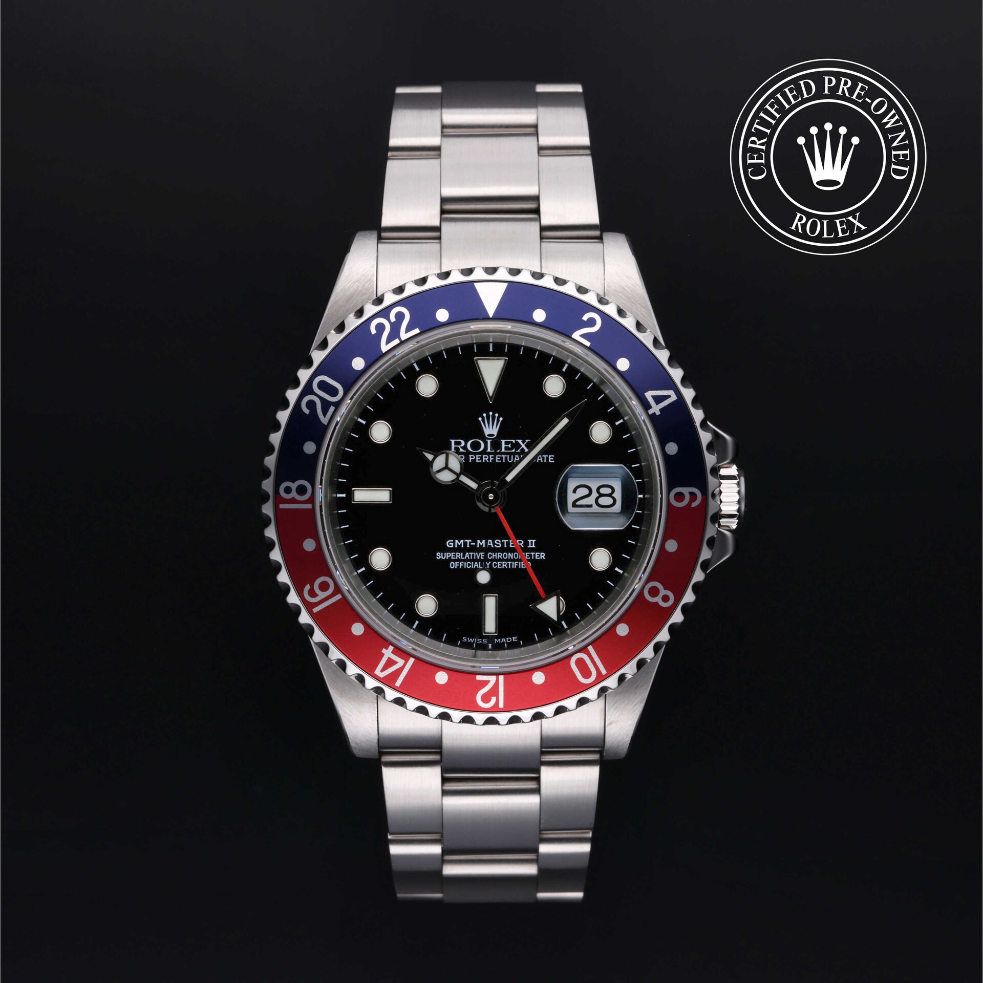 Rolex Certified Pre-Owned GMT-Master II Rolex Certified Pre-Owned GMT-Master II