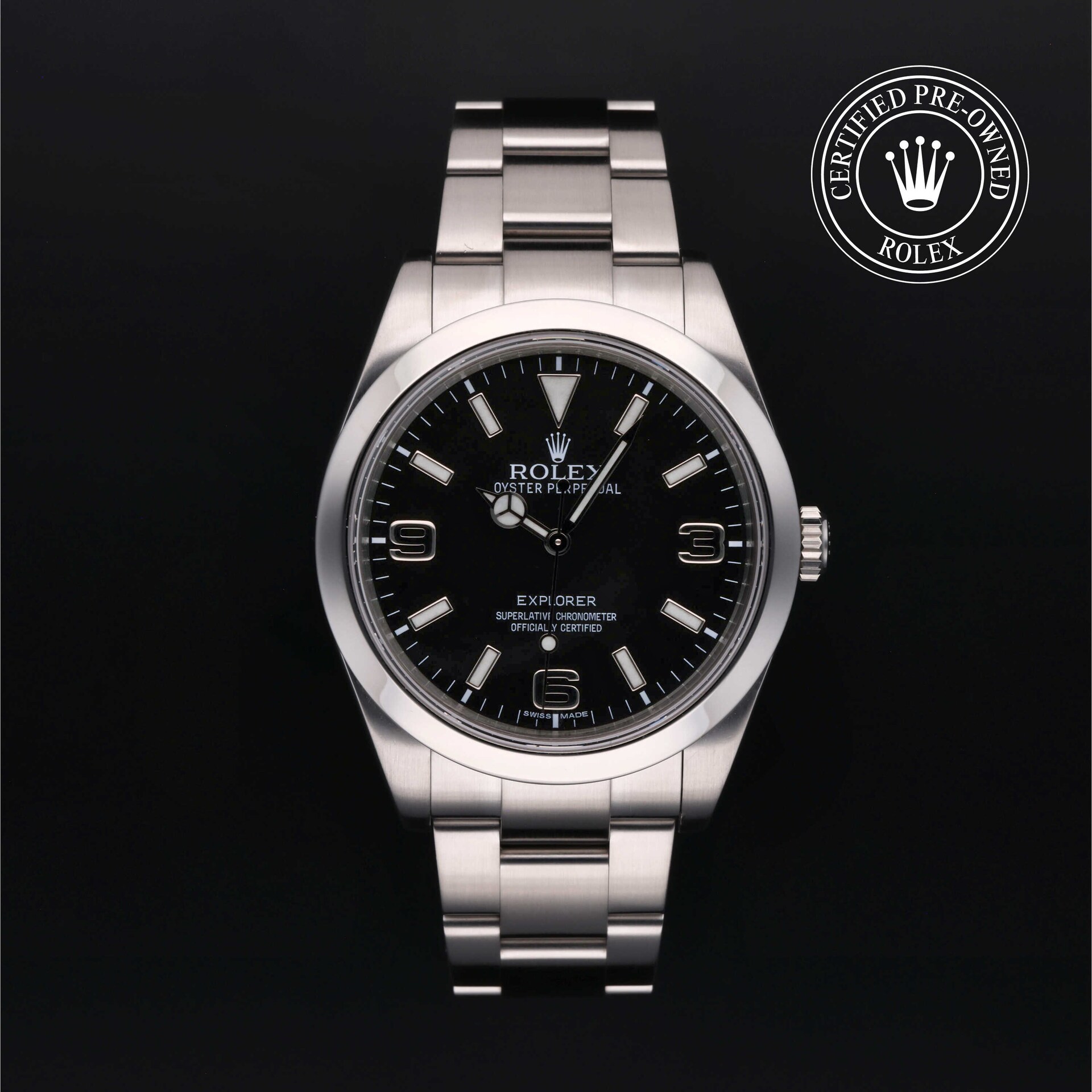 Rolex Certified Pre-Owned Explorer Rolex Certified Pre-Owned Explorer