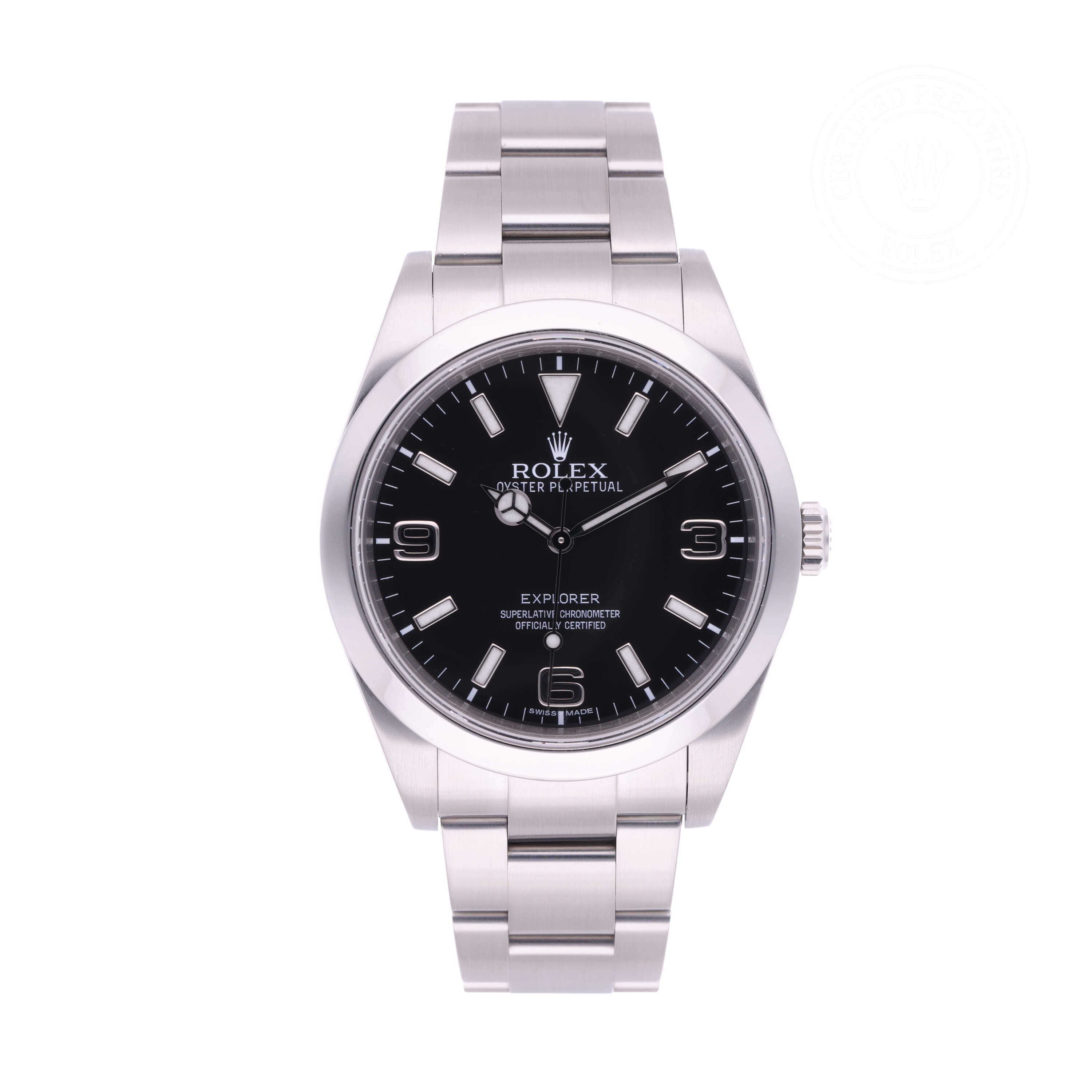 Rolex Explorer Official Certified Pre-Owned
