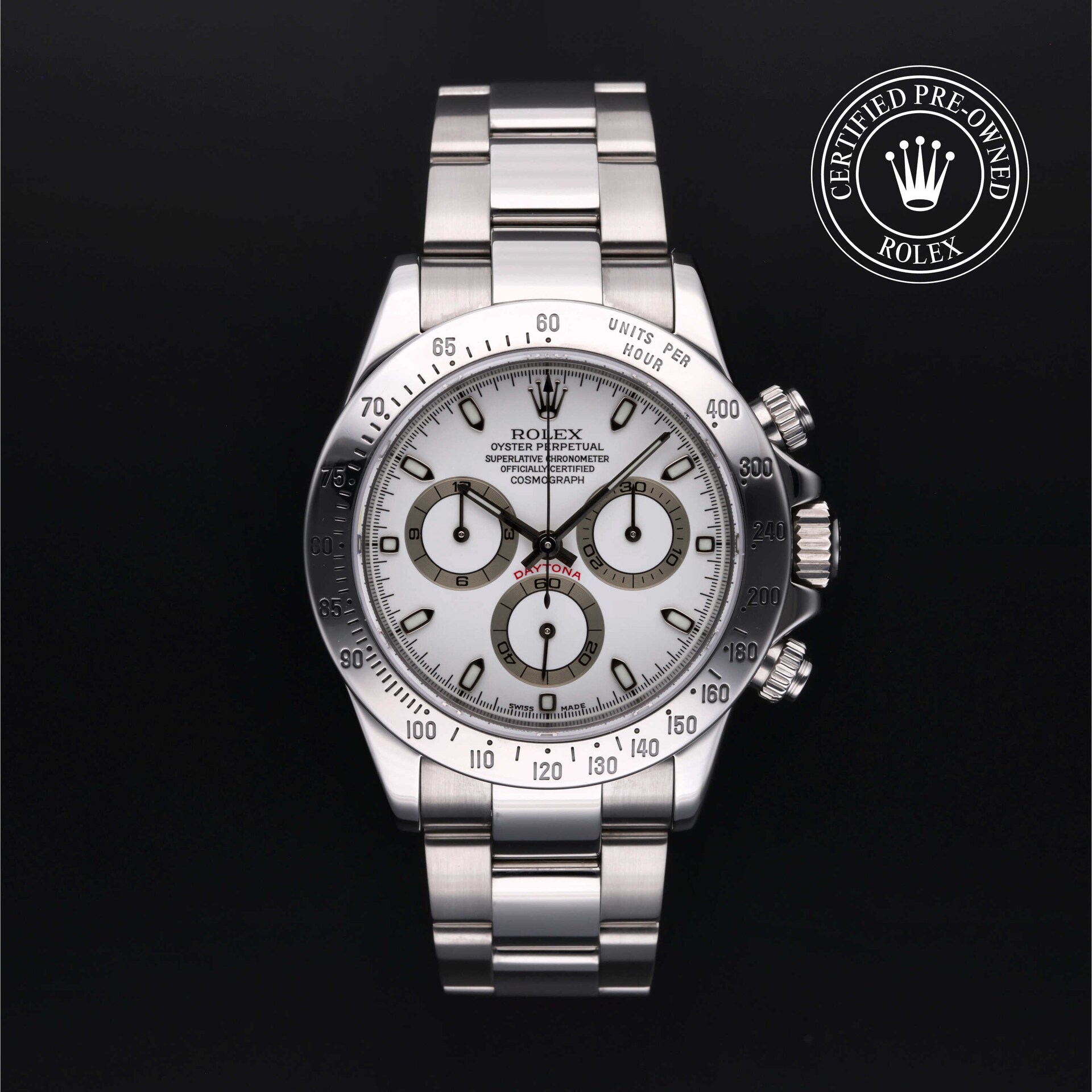 Rolex Certified Pre-Owned Cosmograph Daytona Rolex Certified Pre-Owned Cosmograph Daytona